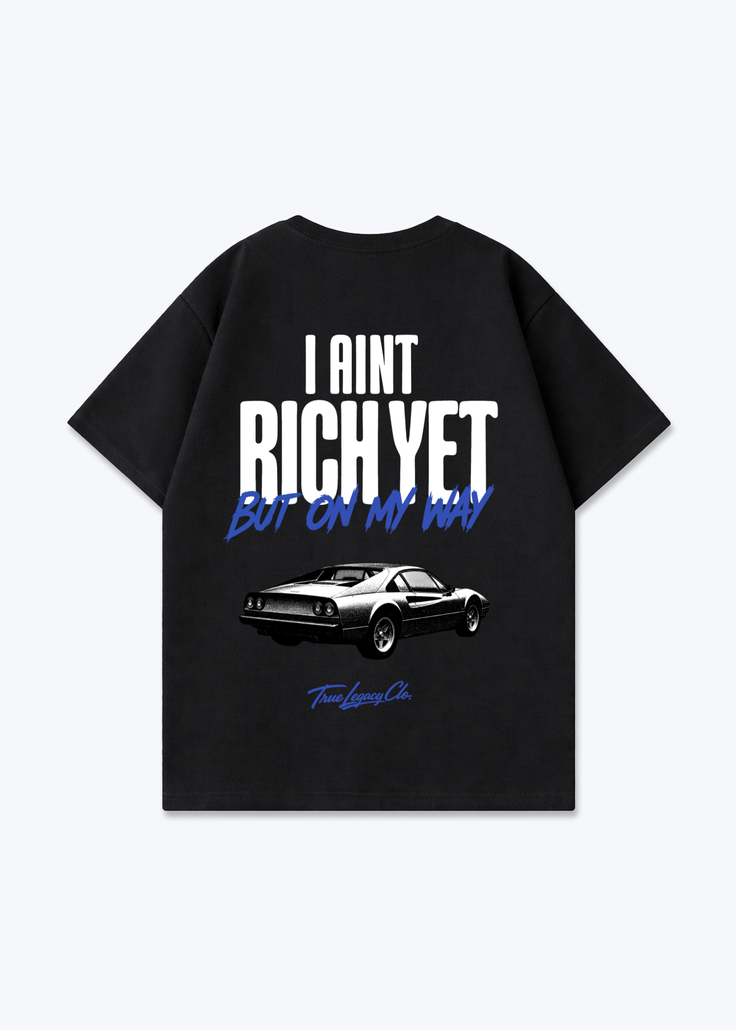 Oversized Shirt - Black Back (Designed)