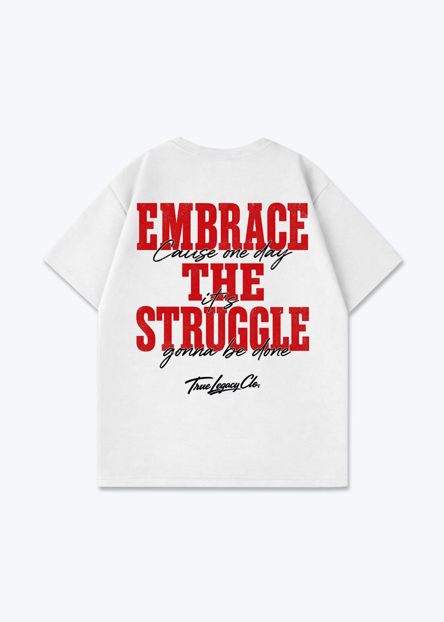 DON'T TRUST AD SETTINGS - Oversized Shirt - White Back (Designed)