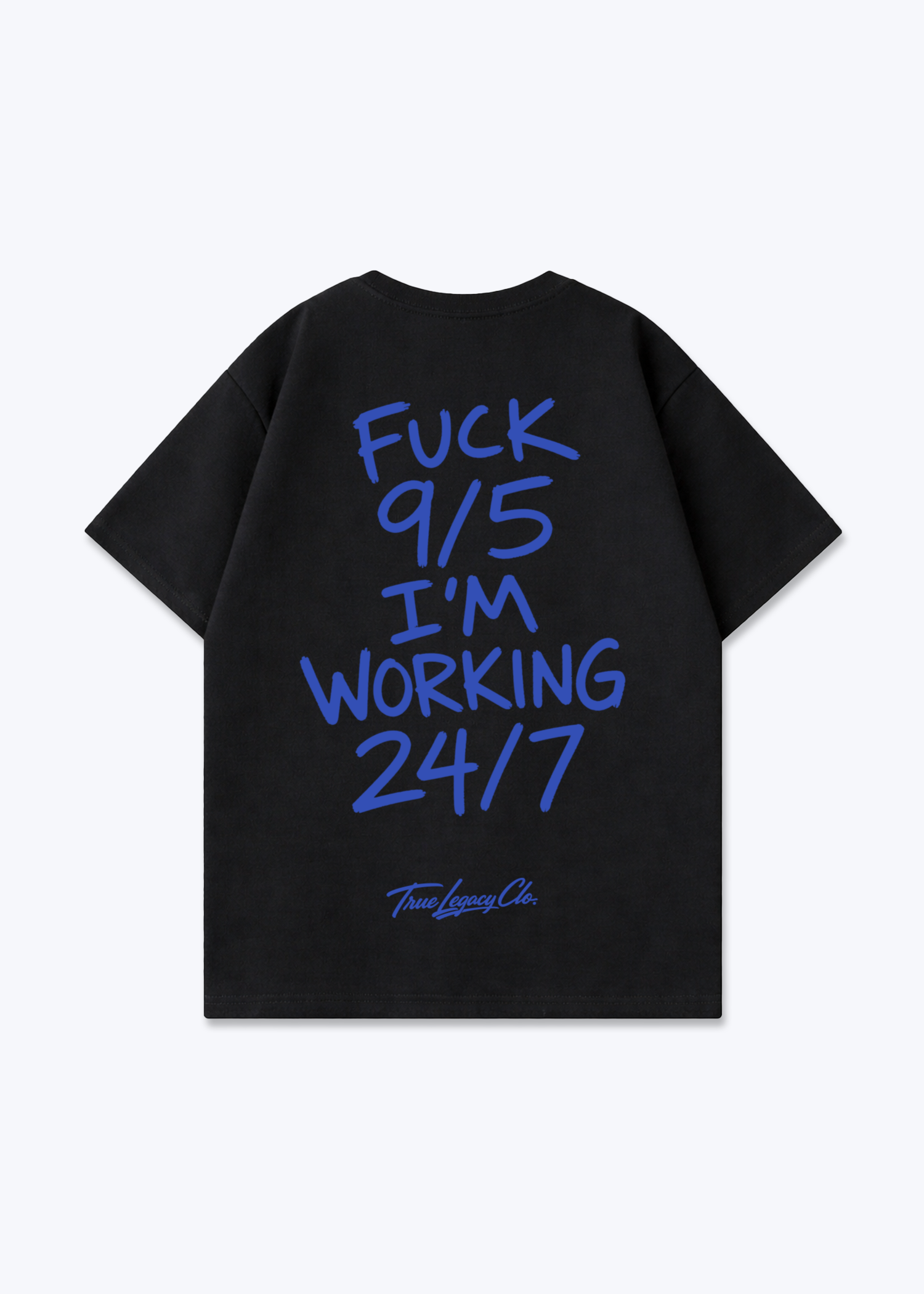 FUCK 9/5 - Oversized Shirt - Black Back (Designed)