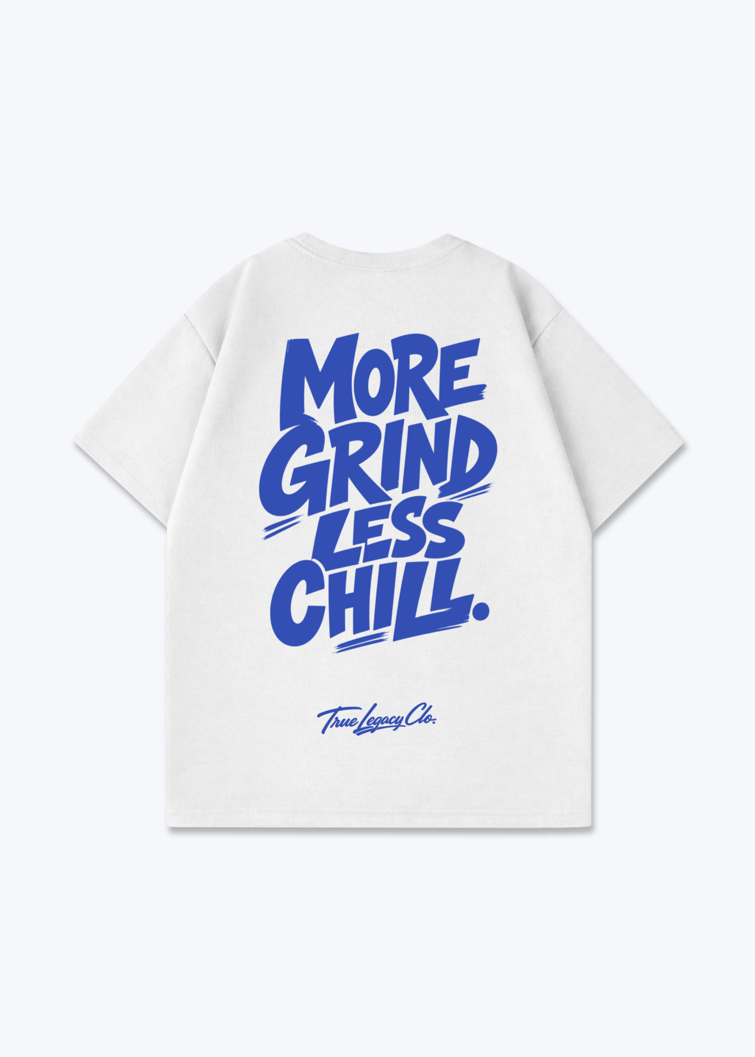 MORE GRIND - Oversized Shirt - White Back (Designed)