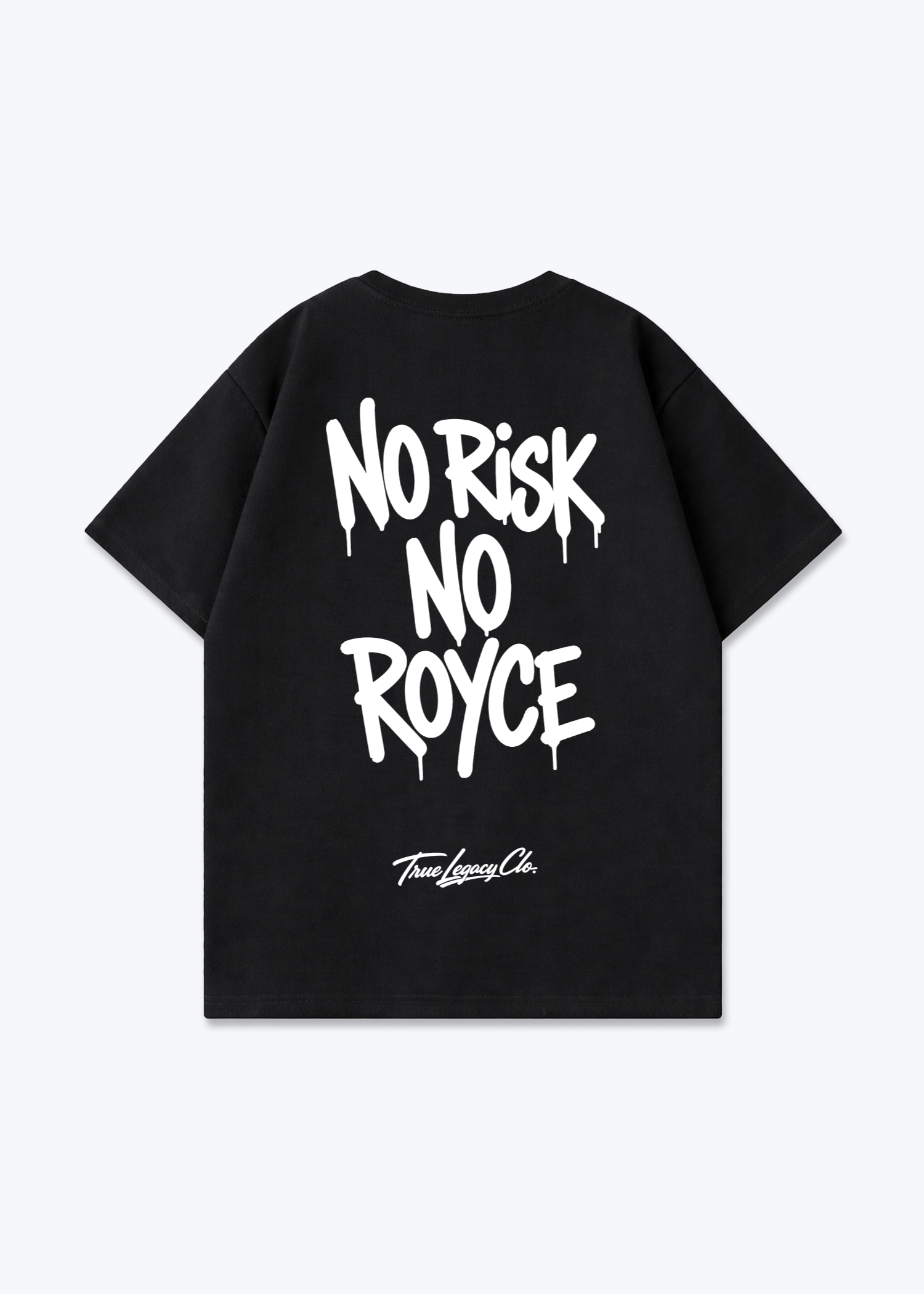 NO ROYCE - Oversized Shirt - Black Back (Designed)