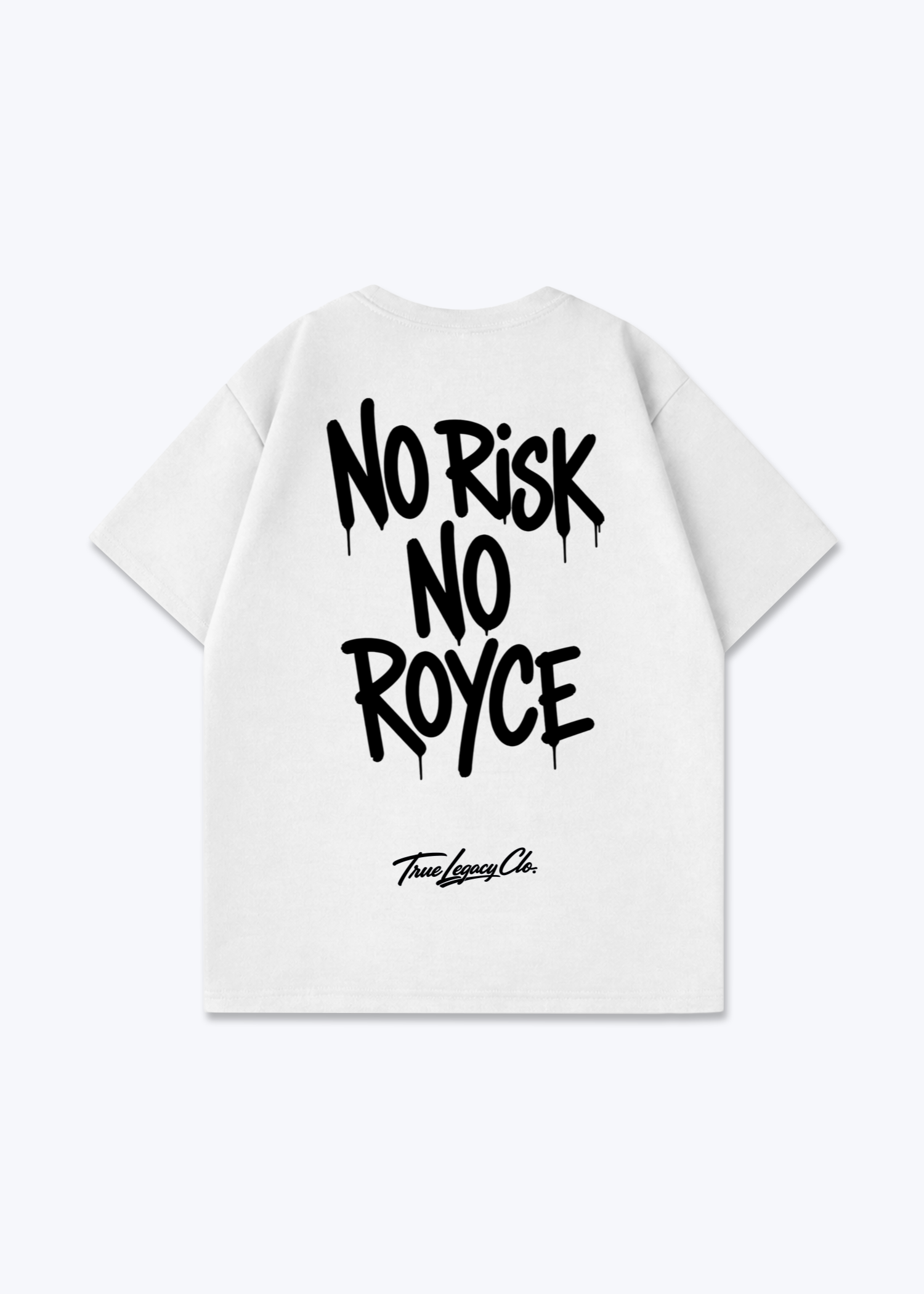 NO ROYCE - Oversized Shirt - White Back (Designed)