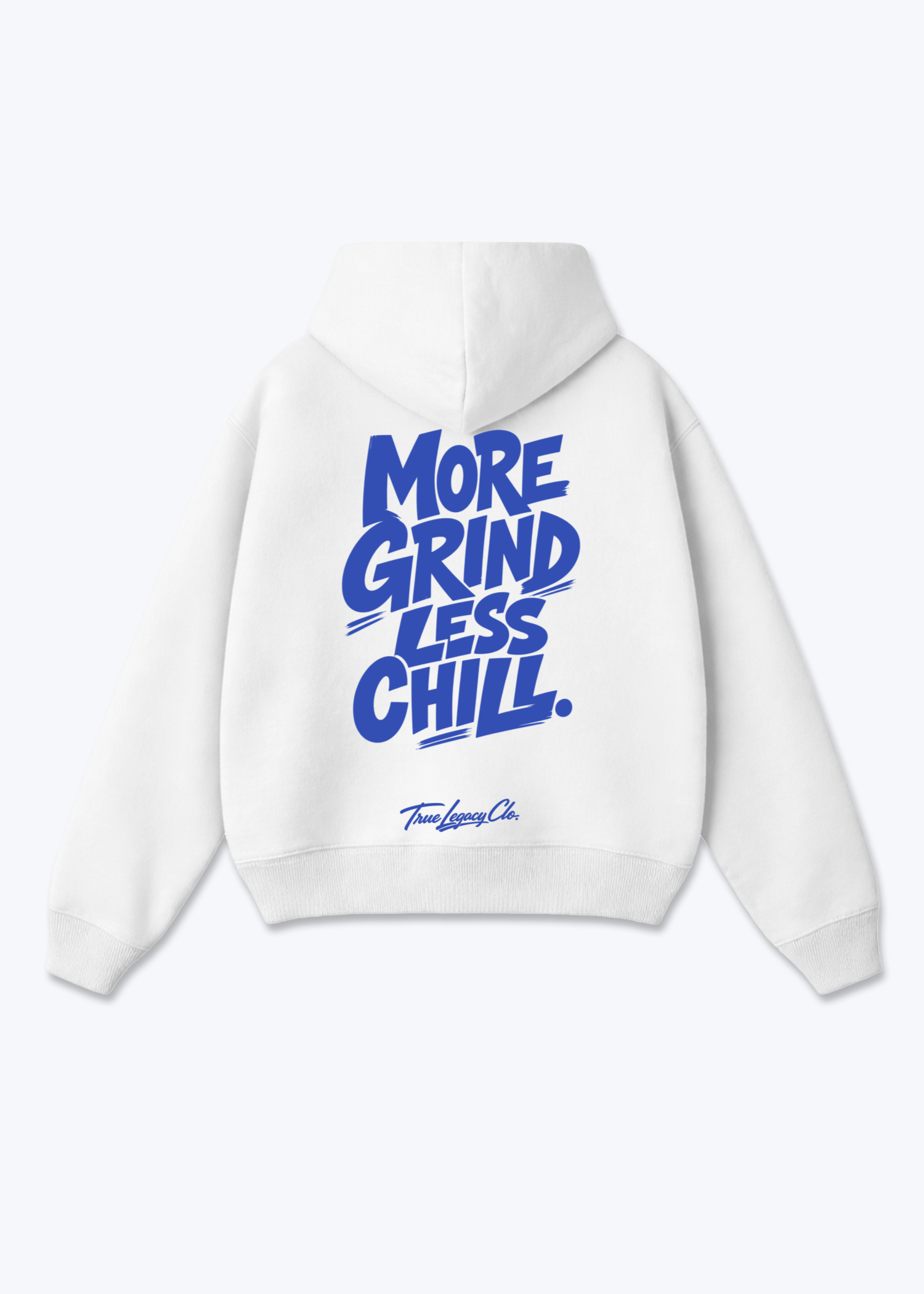 MORE GRIND - Oversized Hoodie - White Back (Designed)