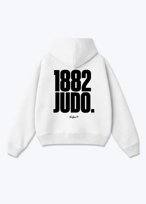 1882 JUDO - Oversized Hoodie - White Back (Designed)