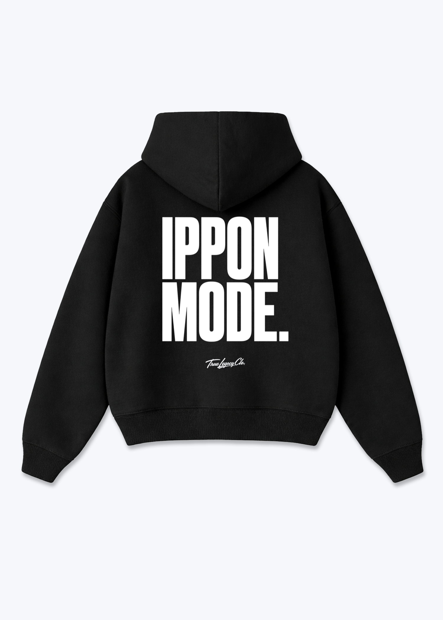 IPPON MODE - Oversized Hoodie - Black Back (Designed)