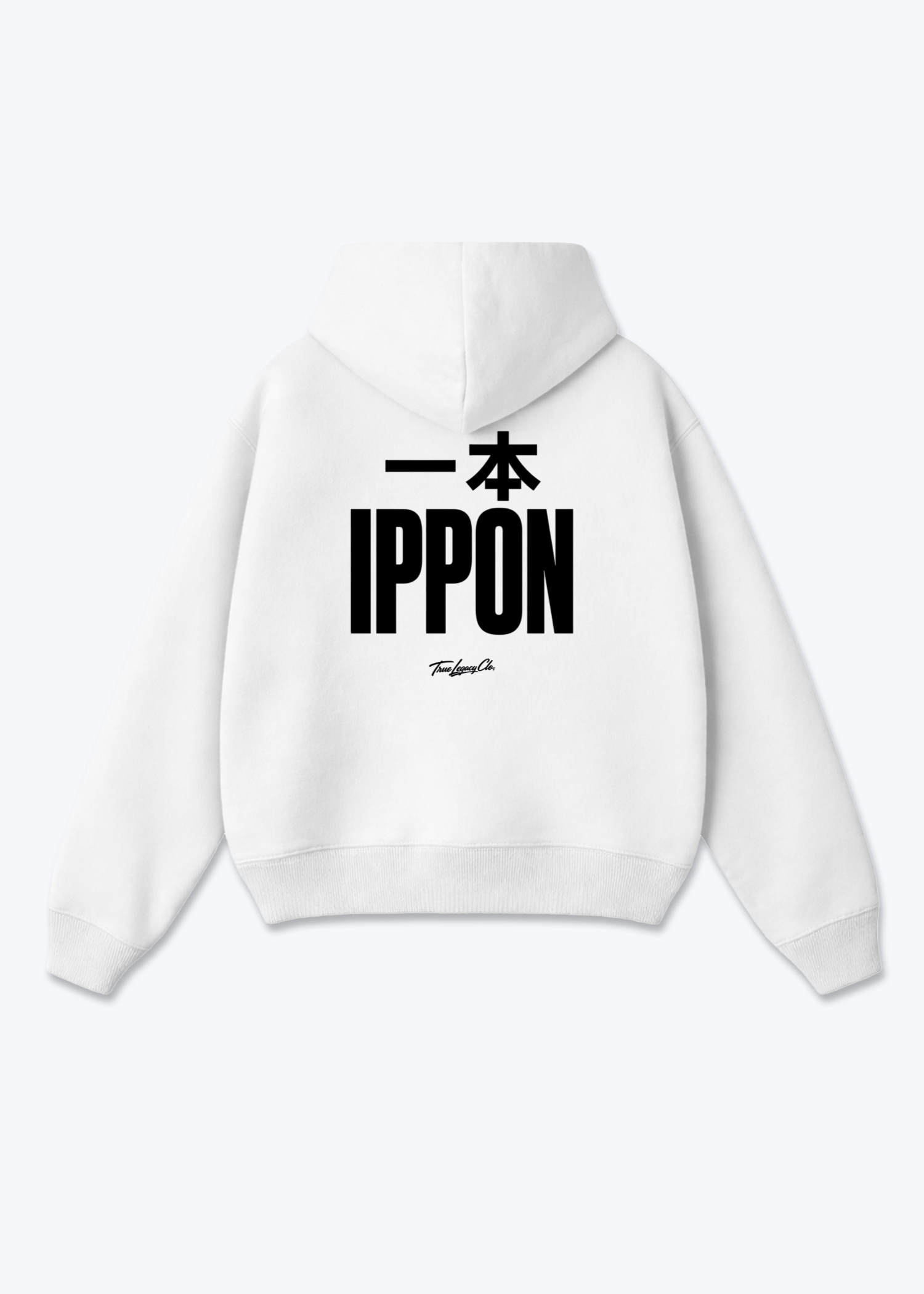 IPPON | CLASSIC - Oversized Hoodie - White Back (Designed)