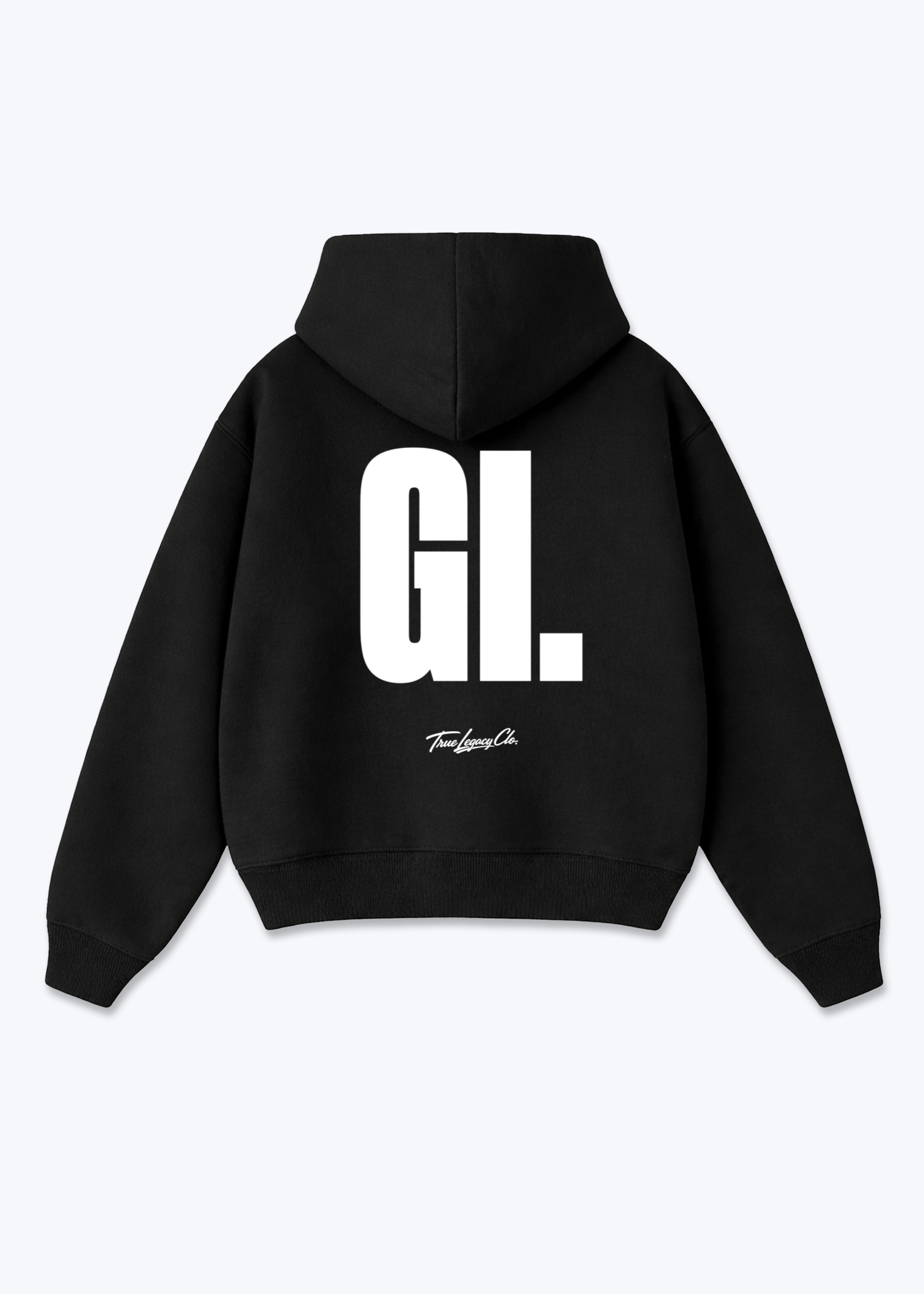 GI - Oversized Hoodie - Black Back (Designed)