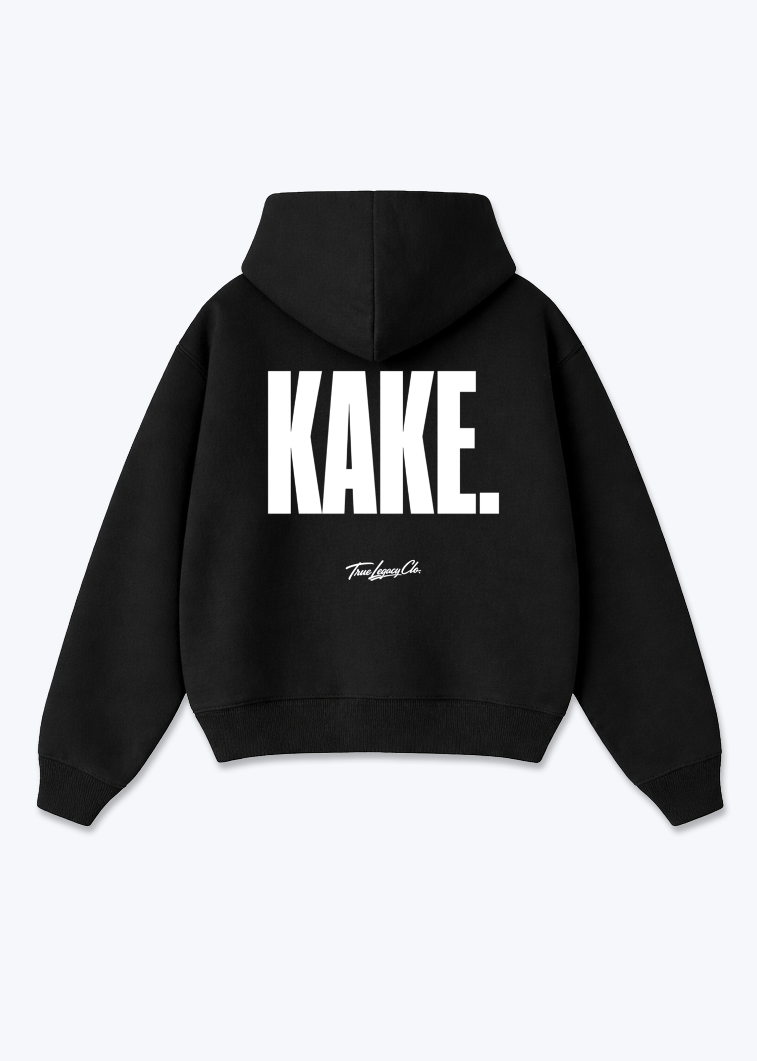 KAKE - Oversized Hoodie - Black Back (Designed)