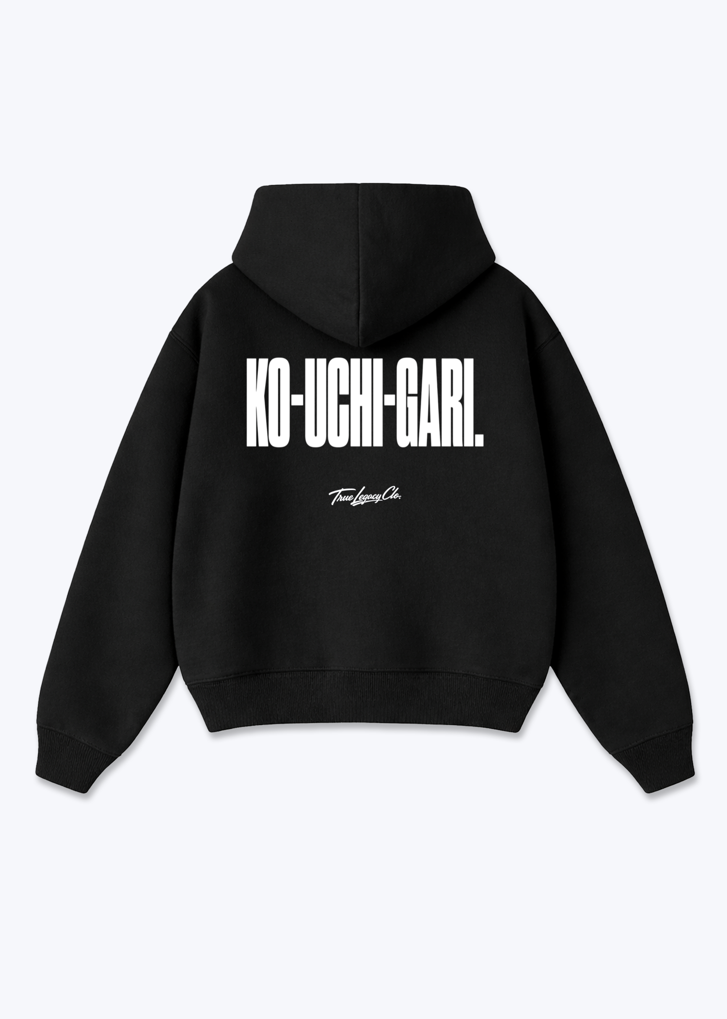 KO-UCHI-GARI - Oversized Hoodie - Black Back (Designed)