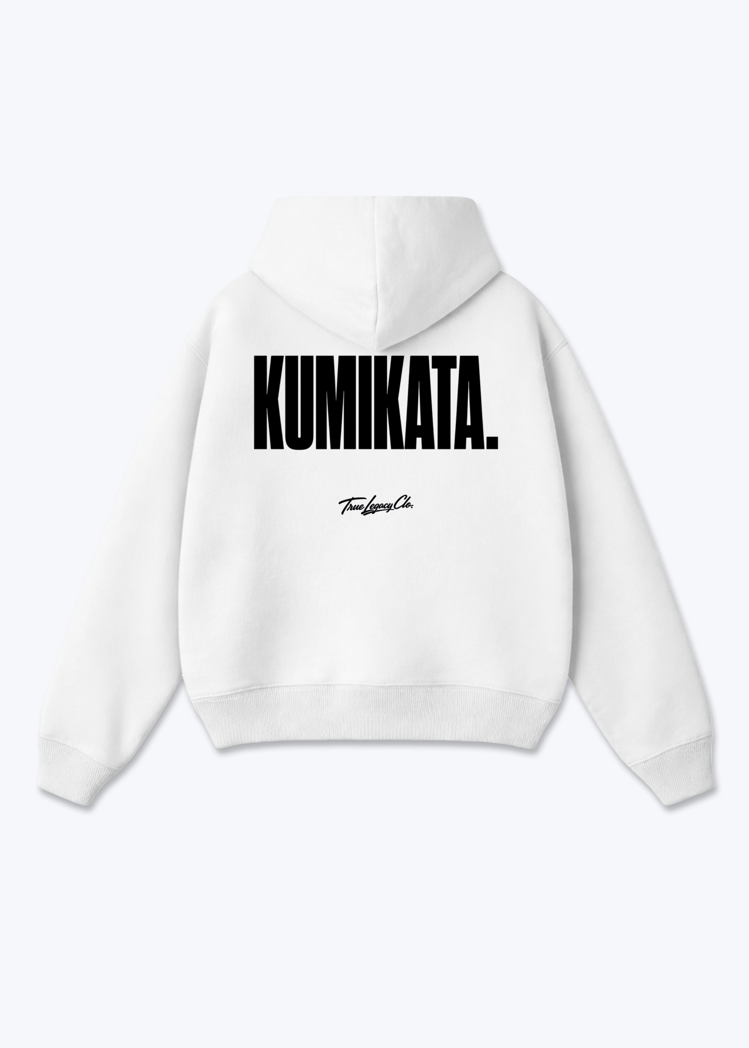 KUMIKATA - Oversized Hoodie - White Back (Designed)