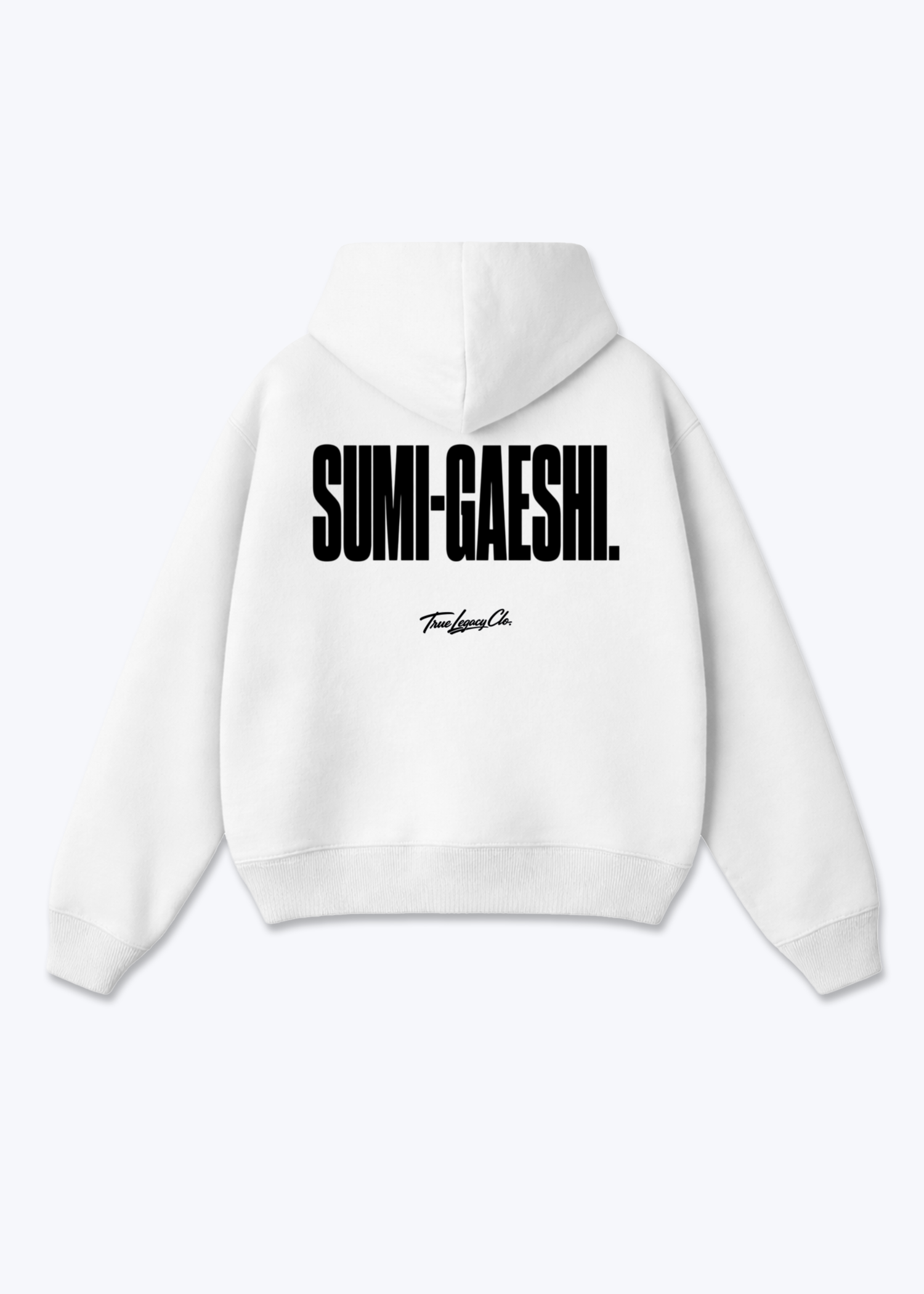 SUMI-GAESHI - Oversized Hoodie - White Back (Designed)