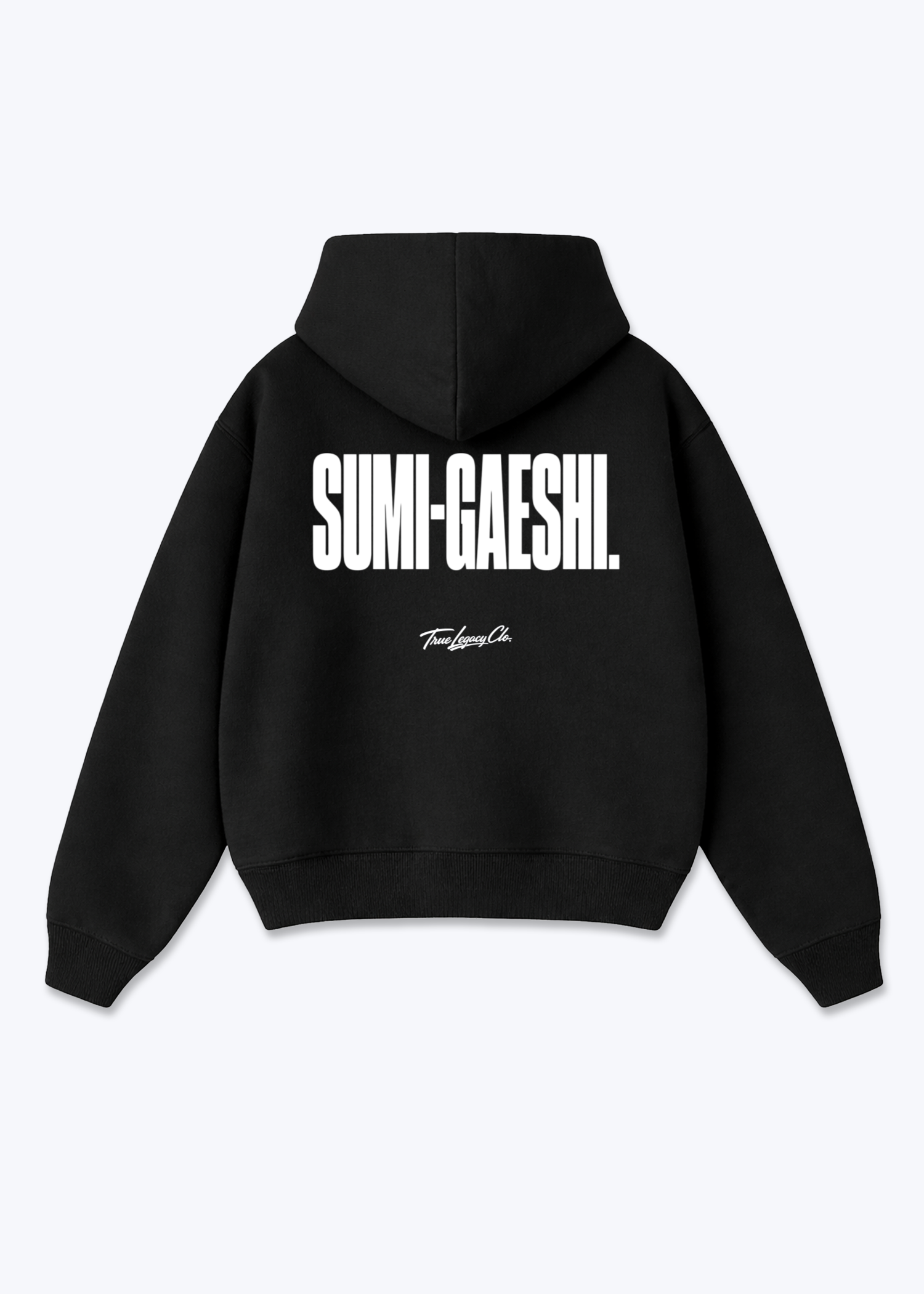 SUMI-GAESHI - Oversized Hoodie - Black Back (Designed)