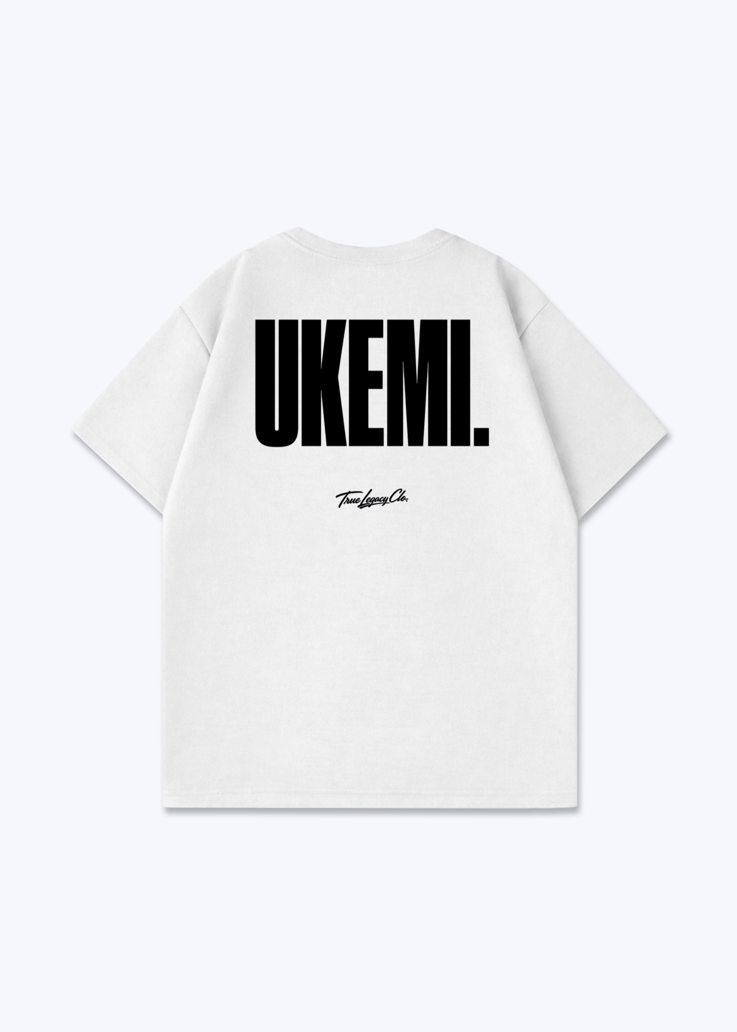 UKEMI - Oversized Shirt - White Back (Designed)