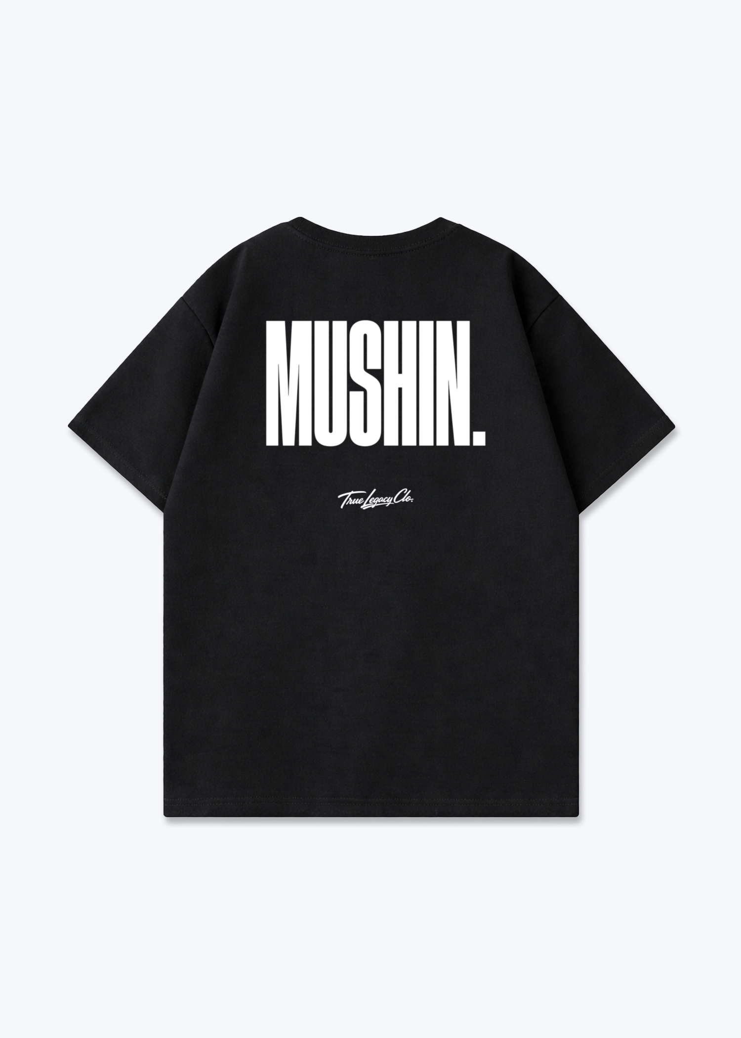 MUSHIN - Oversized Shirt - Black Back (Designed)