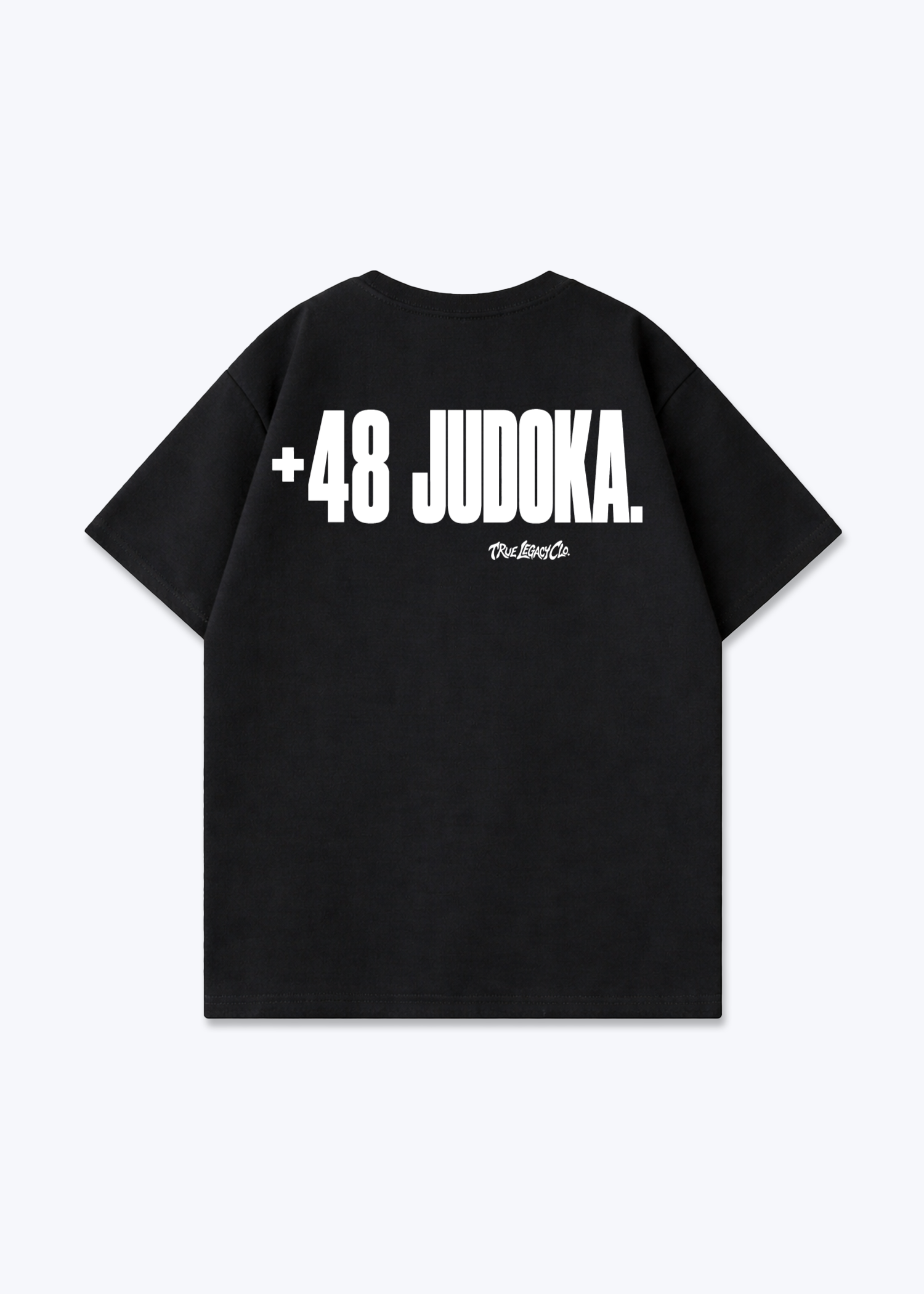 '+48 JUDOKA (PL) - Oversized Shirt - Black Back (Designed)