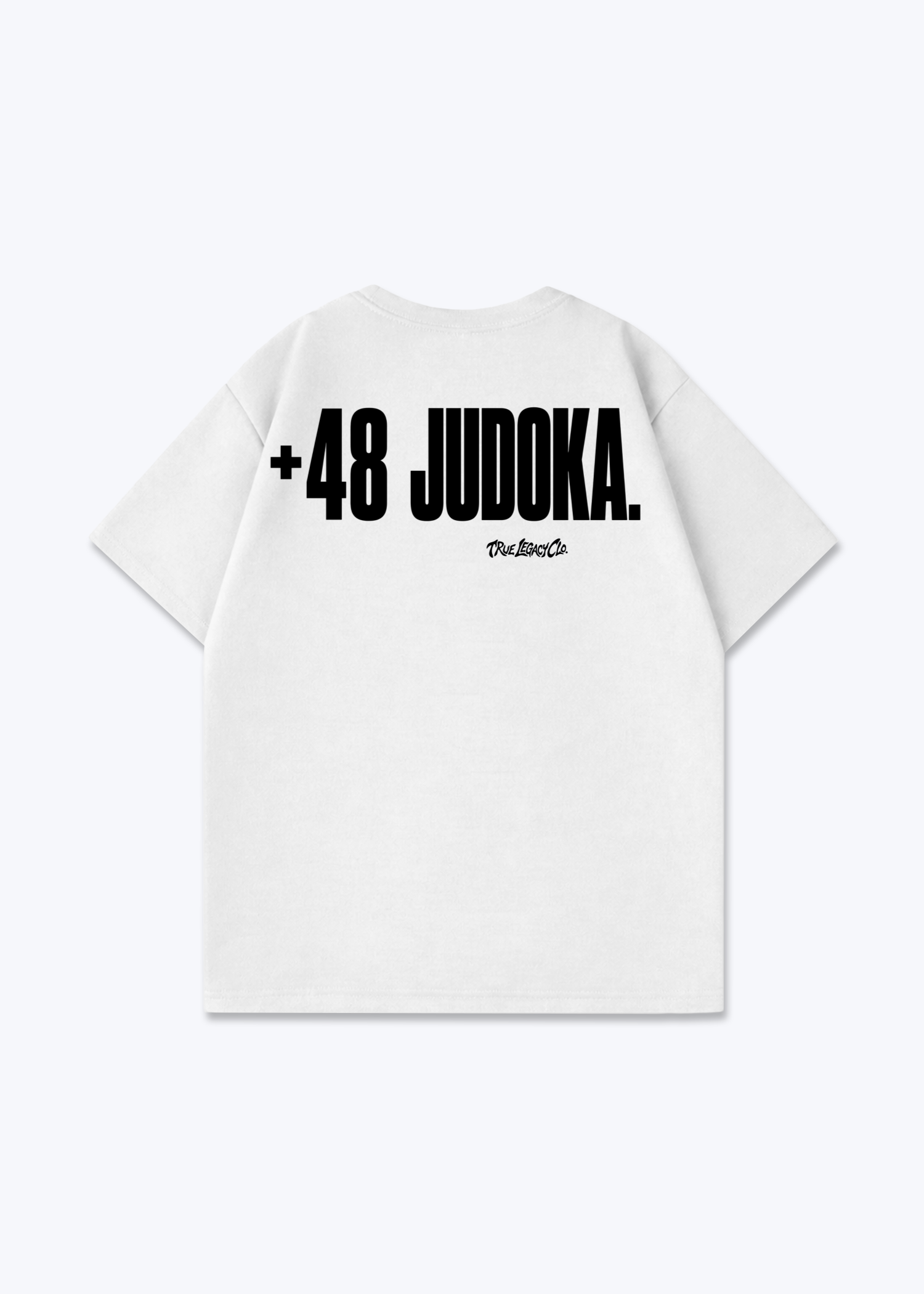 '+48 JUDOKA (PL) - Oversized Shirt - White Back (Designed)