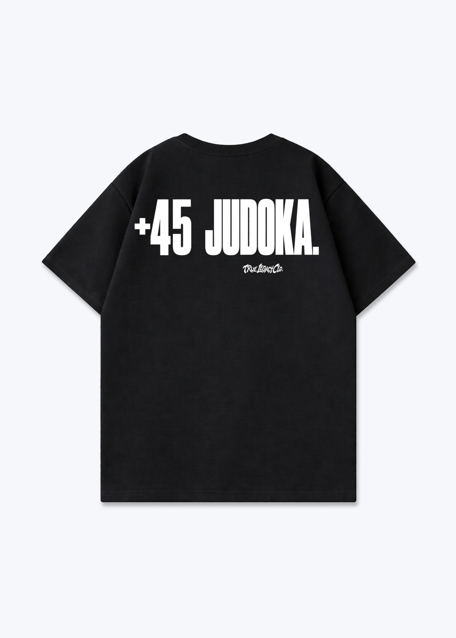 '+45 JUDOKA (DK) - Oversized Shirt - Black Back (Designed)