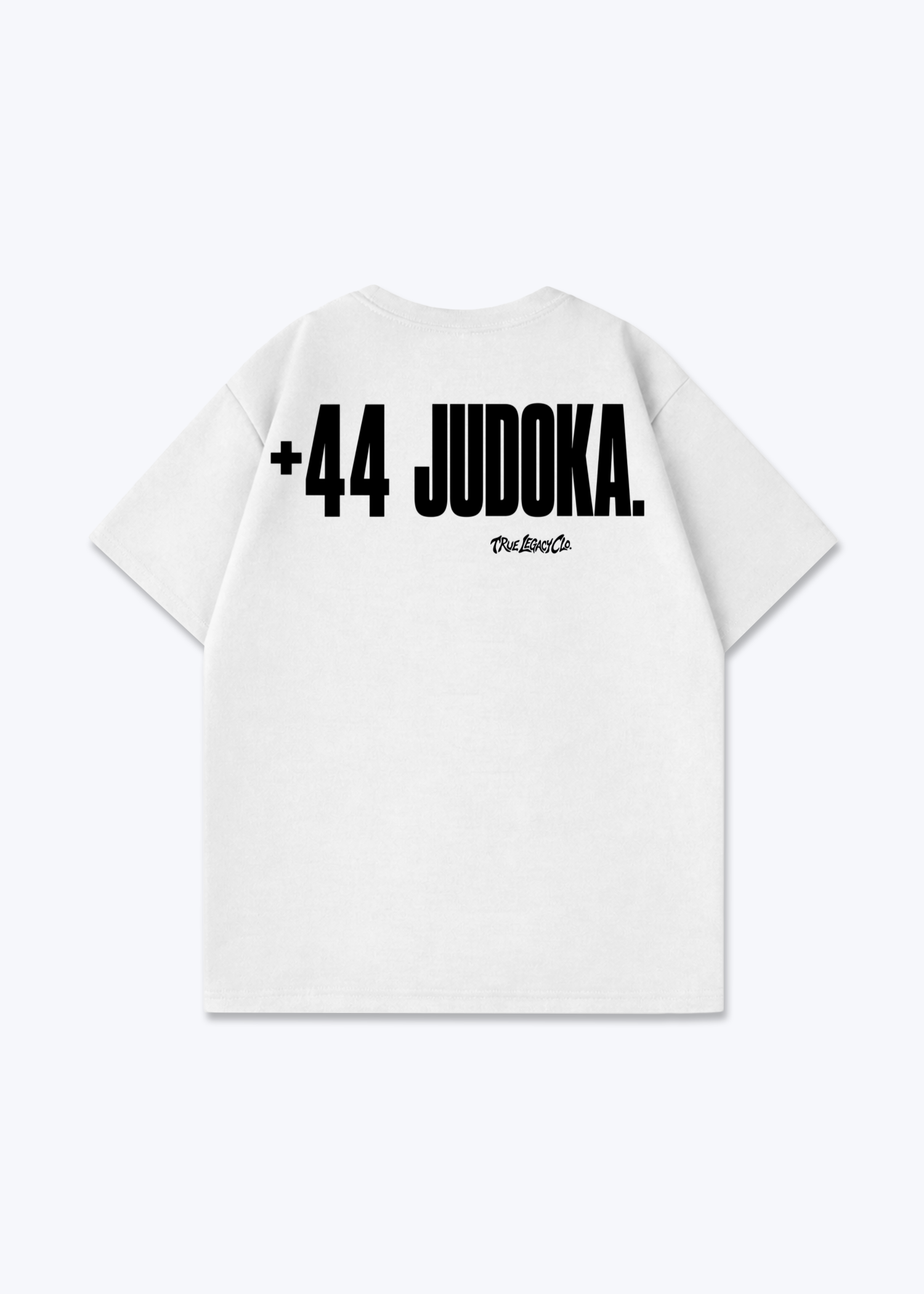 '+44 JUDOKA (GB) - Oversized Shirt - White Back (Designed)