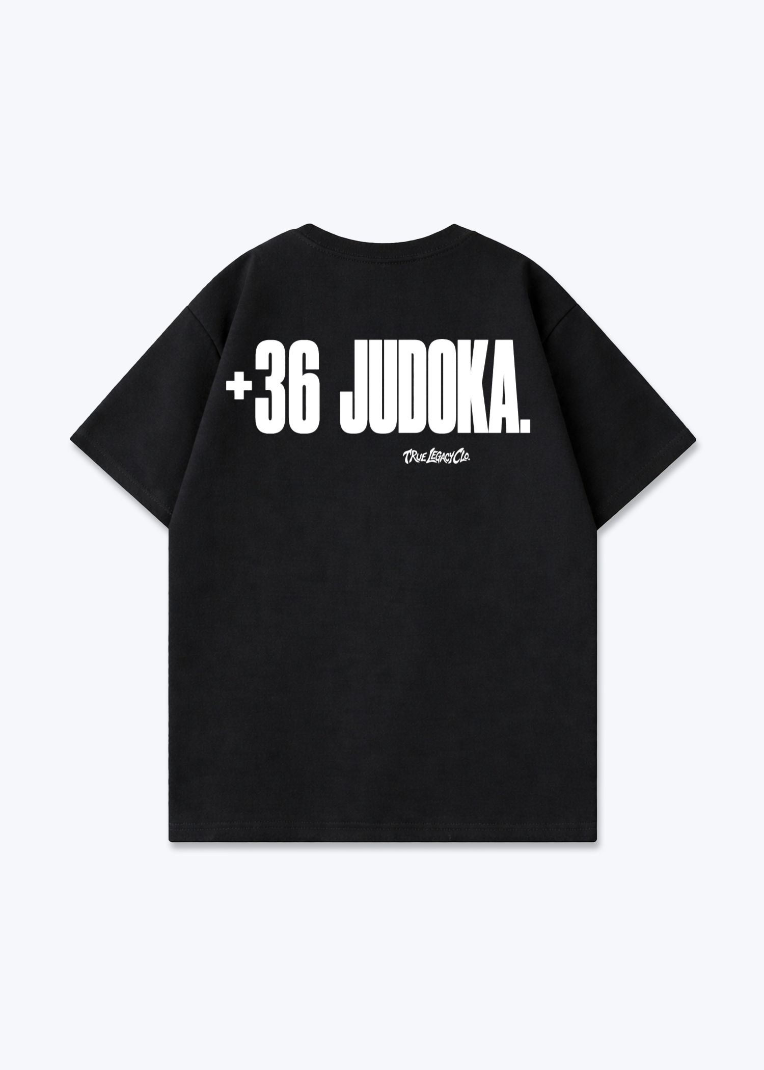 '+36 JUDOKA (HU) - Oversized Shirt - Black Back (Designed)