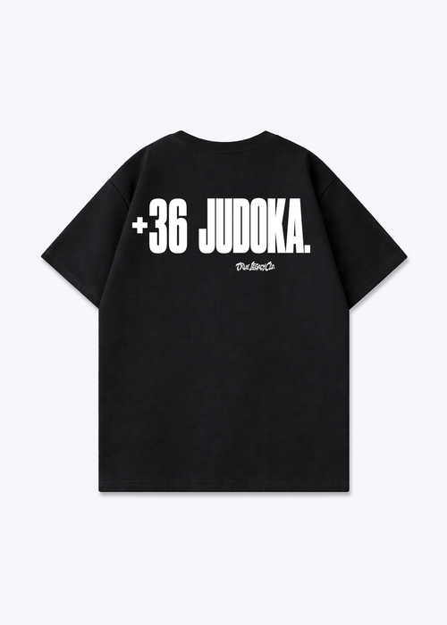 '+36 JUDOKA (HU) - Oversized Shirt - Black Back (Designed)