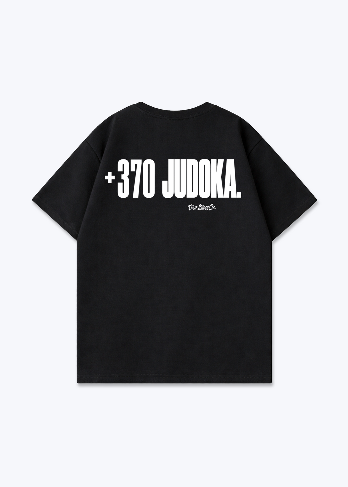 +370 JUDOKA (LT) - Oversized Shirt - Black Back (Designed)