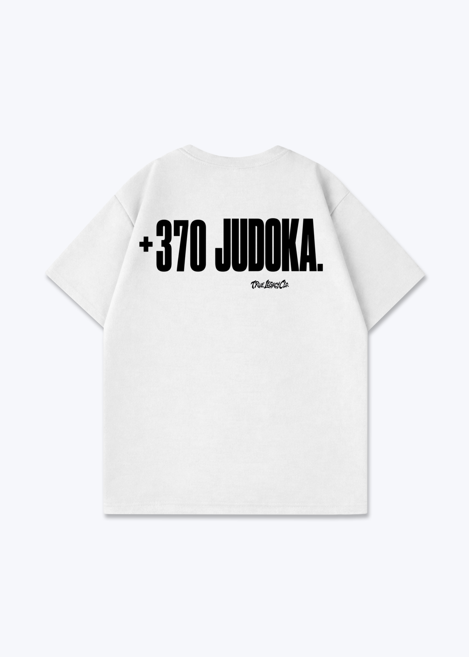 +370 JUDOKA (LT) - Oversized Shirt - White Back (Designed)