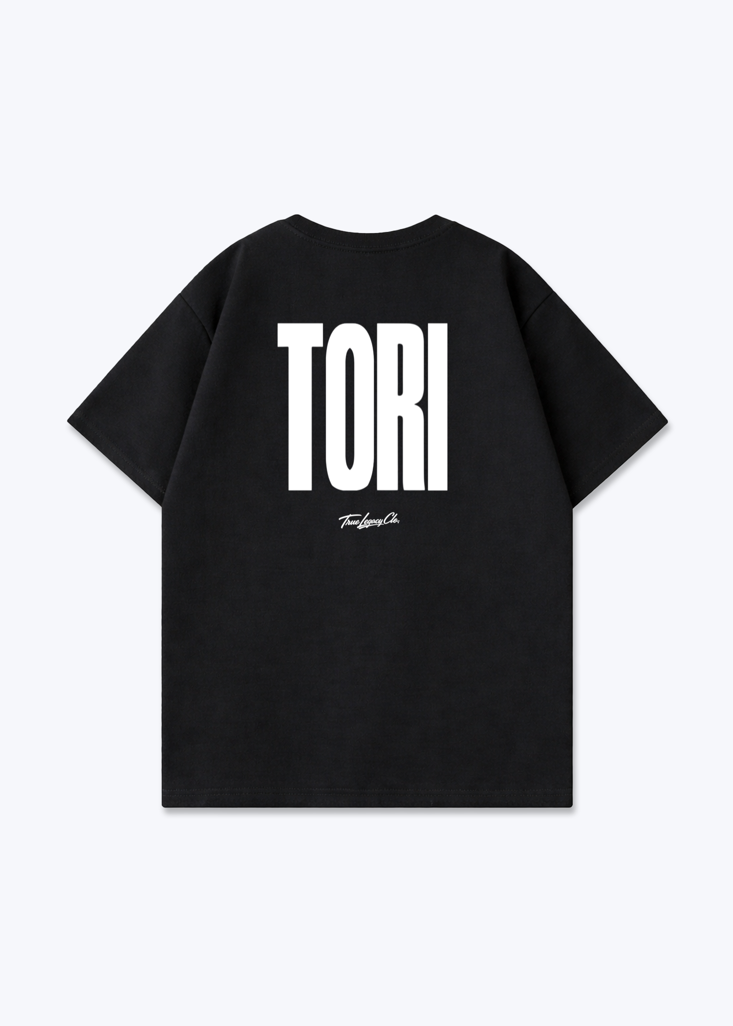 TORI - Oversized Shirt - Black Back (Designed)