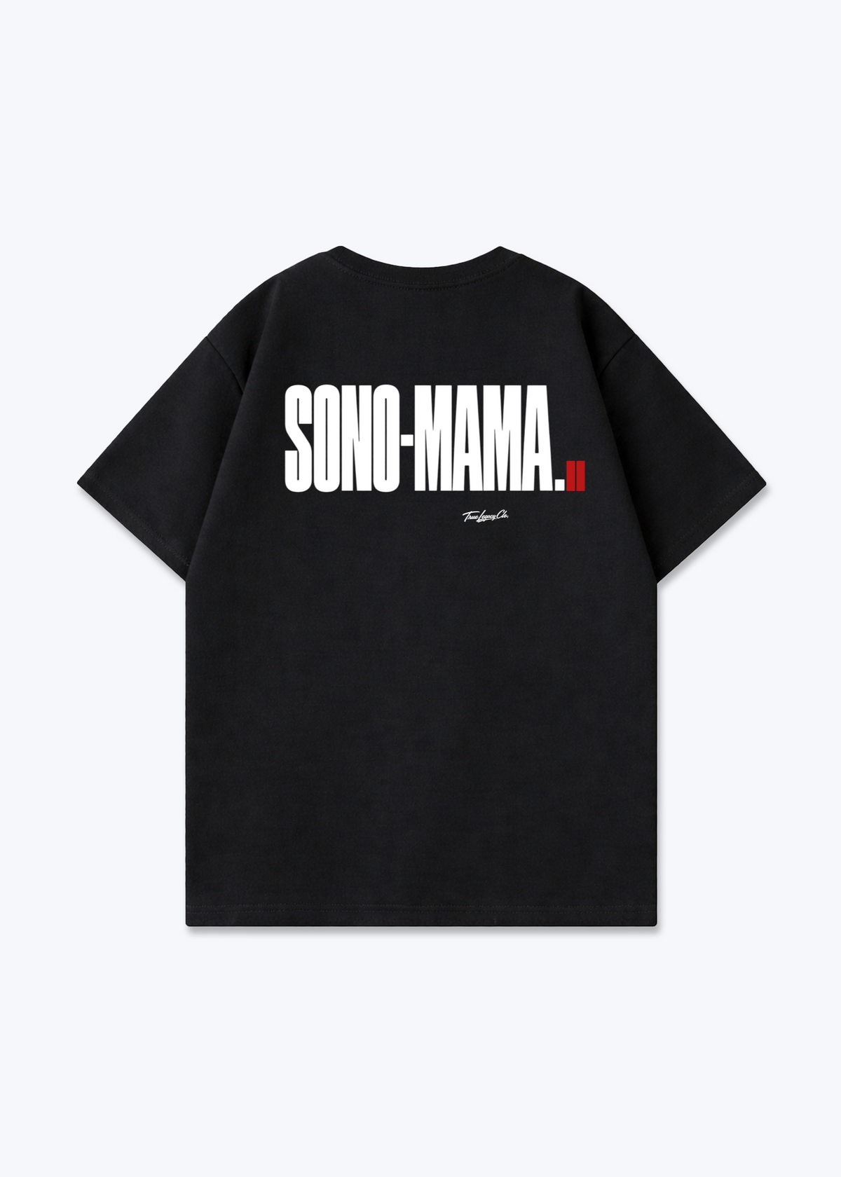SONO-MAMA - Oversized Shirt - Black Back (Designed)