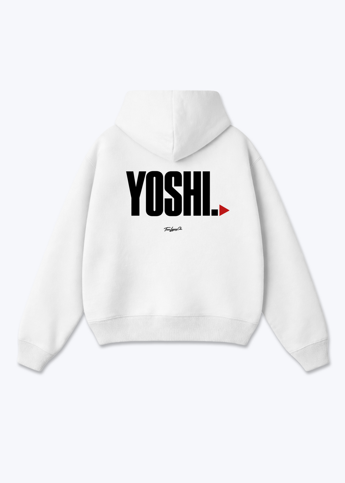 YOSHI - Oversized Hoodie - White Back (Designed)
