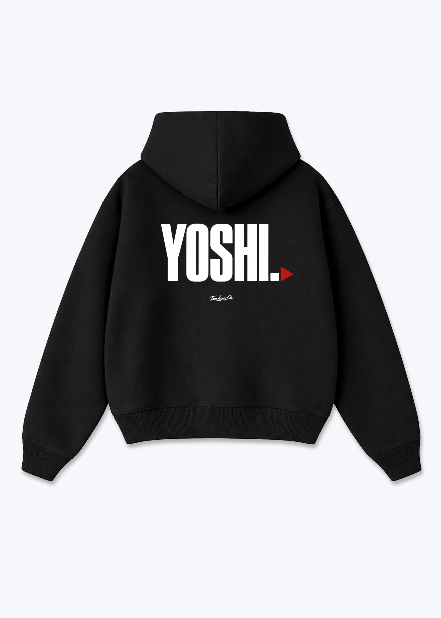 YOSHI - Oversized Hoodie - Black Back (Designed)