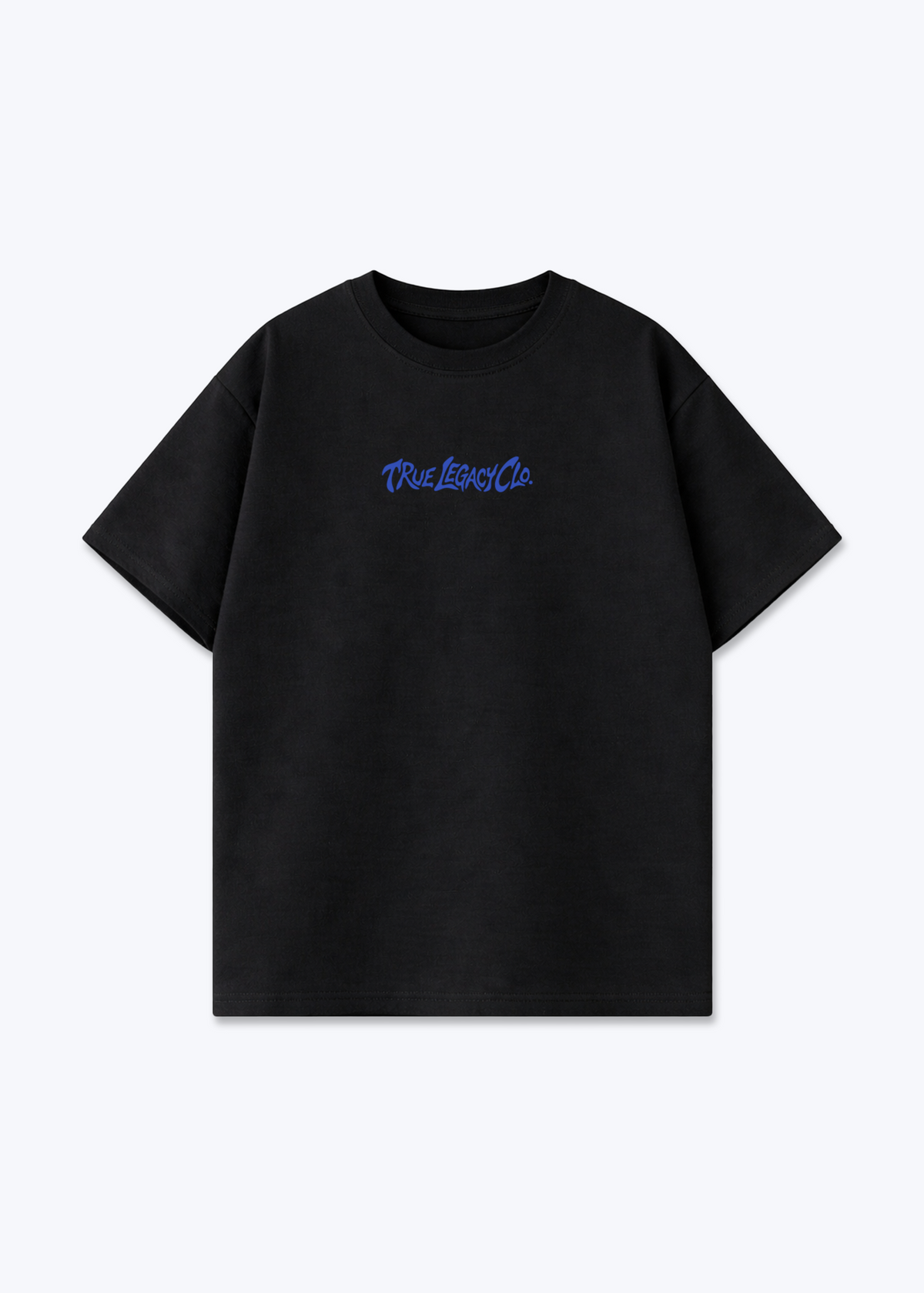 TRUE LEGACY CLO. - Oversized Shirt - Black Front (Designed)