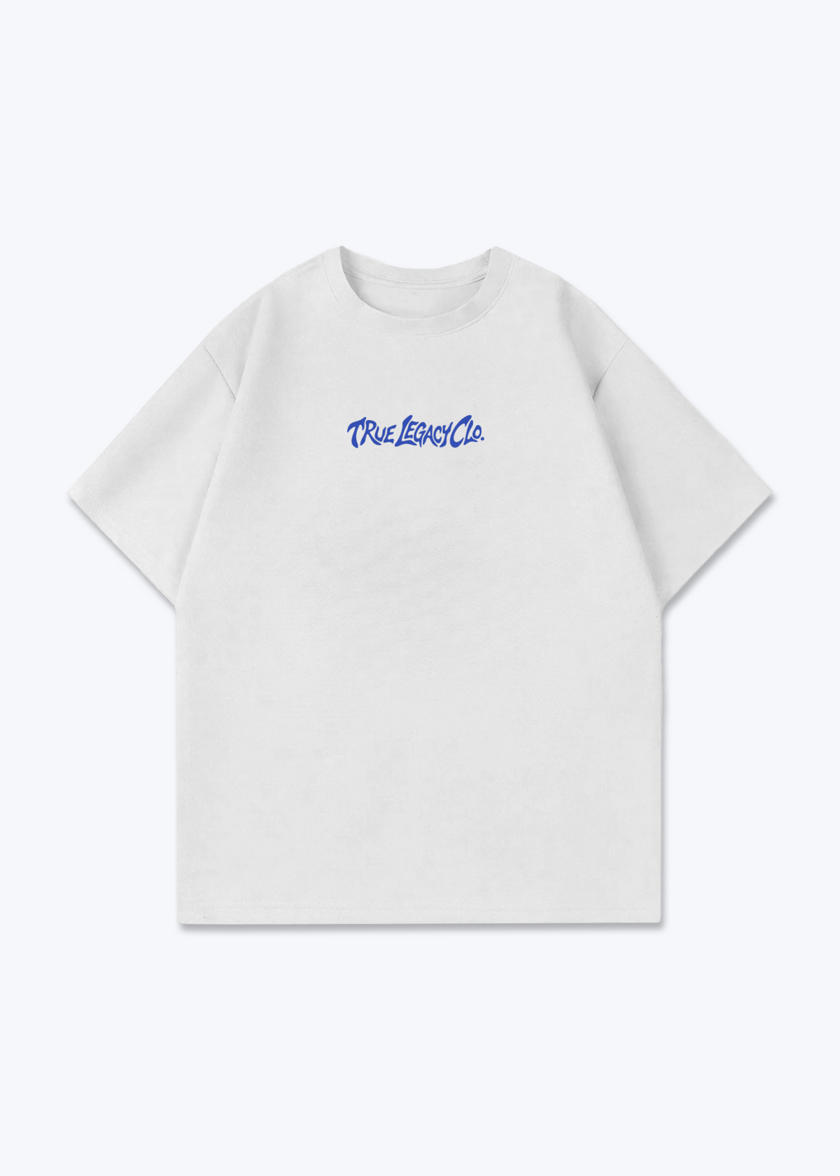 TRUE LEGACY CLO. - Oversized Shirt - White Front (Designed)
