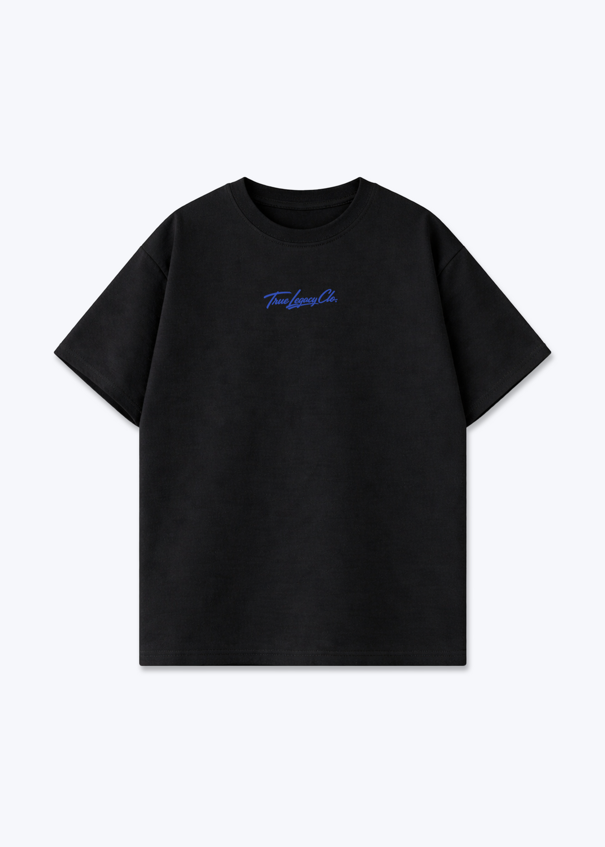TRUE LEGACY CLO. (ORIGINAL) - Oversized Shirt - Black Front (Designed)