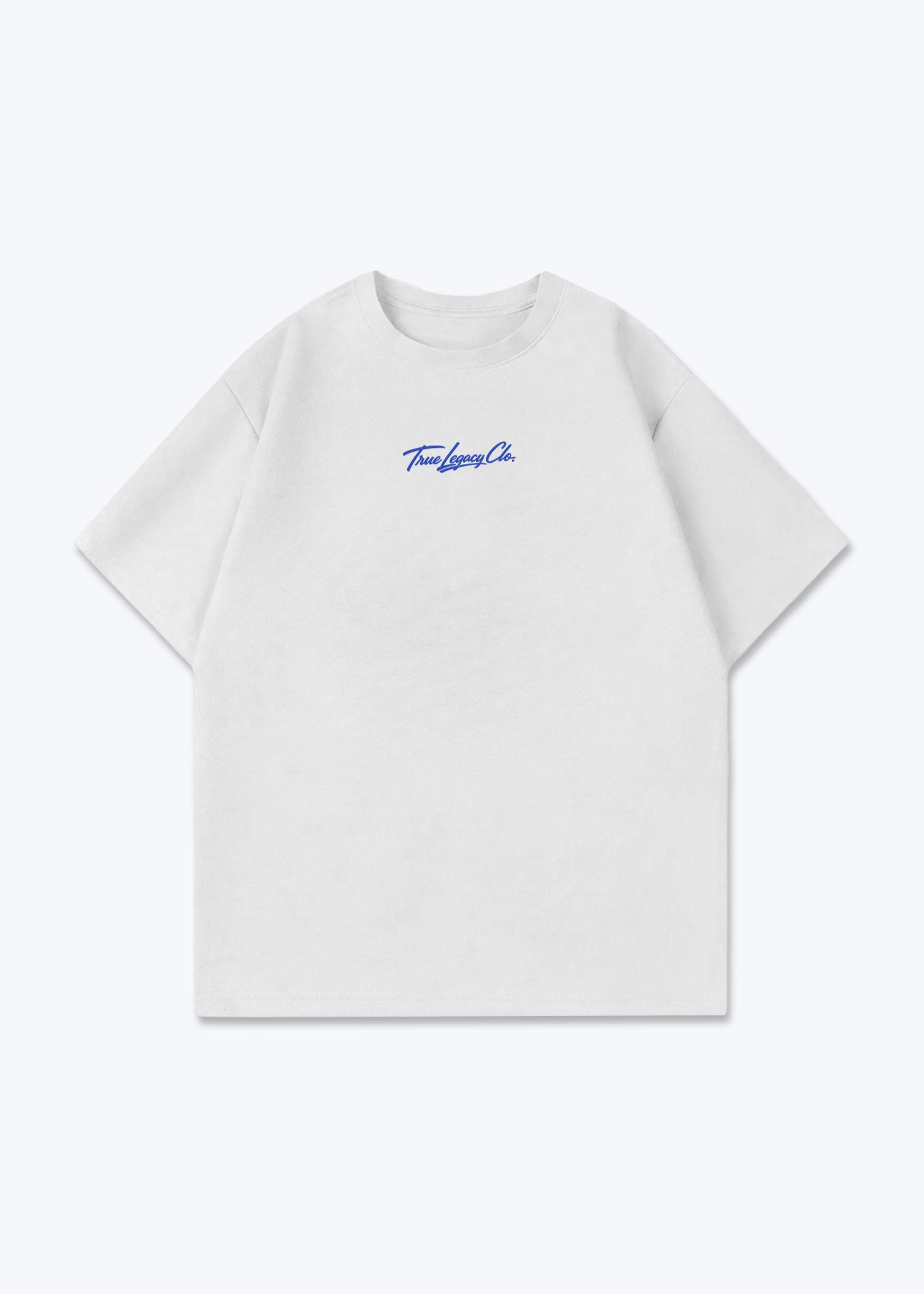 TRUE LEGACY CLO. (ORIGINAL) - Oversized Shirt - White Front (Designed)