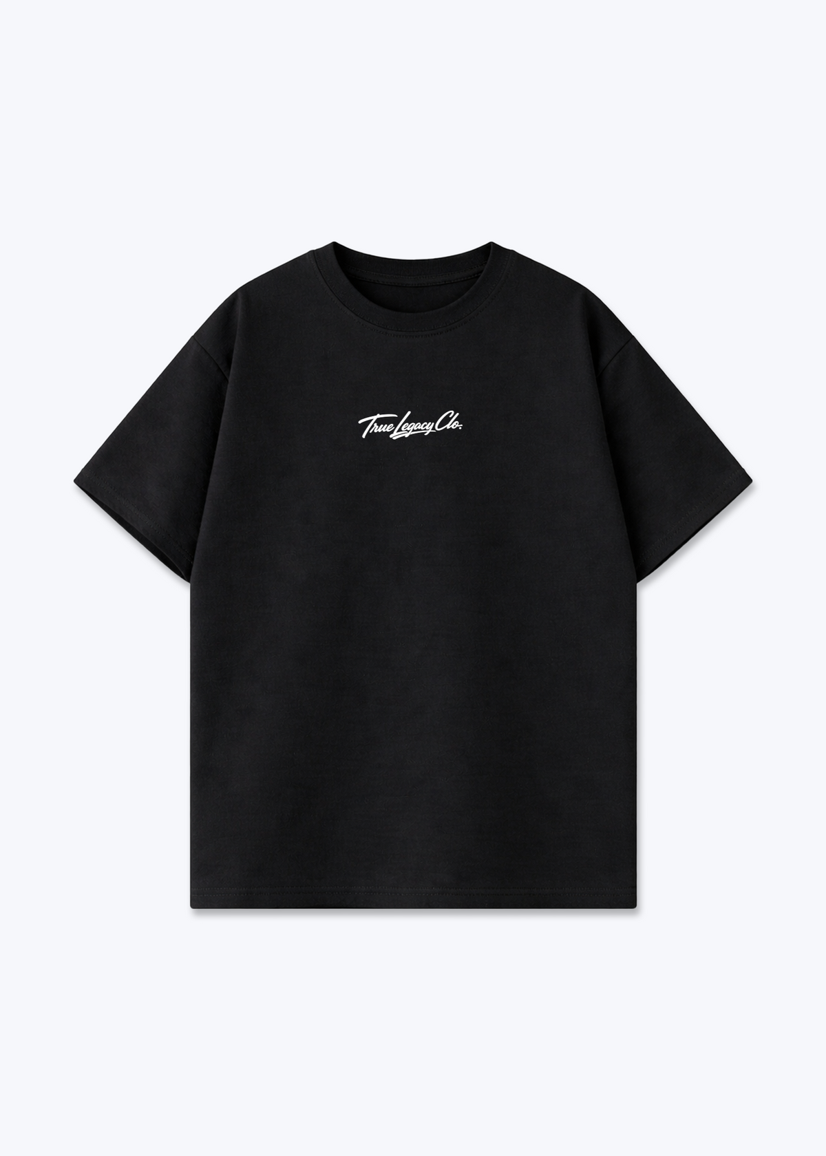 TRUE LEGACY CLO. (ORIGINAL) - Oversized Shirt - Black Front (Designed)
