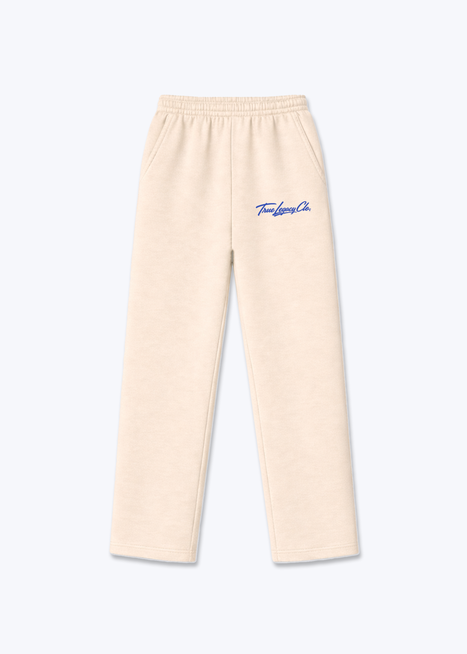 TRUE LEGACY CLO. (ORIGINAL) - Trackpants - Beige Front (Designed)