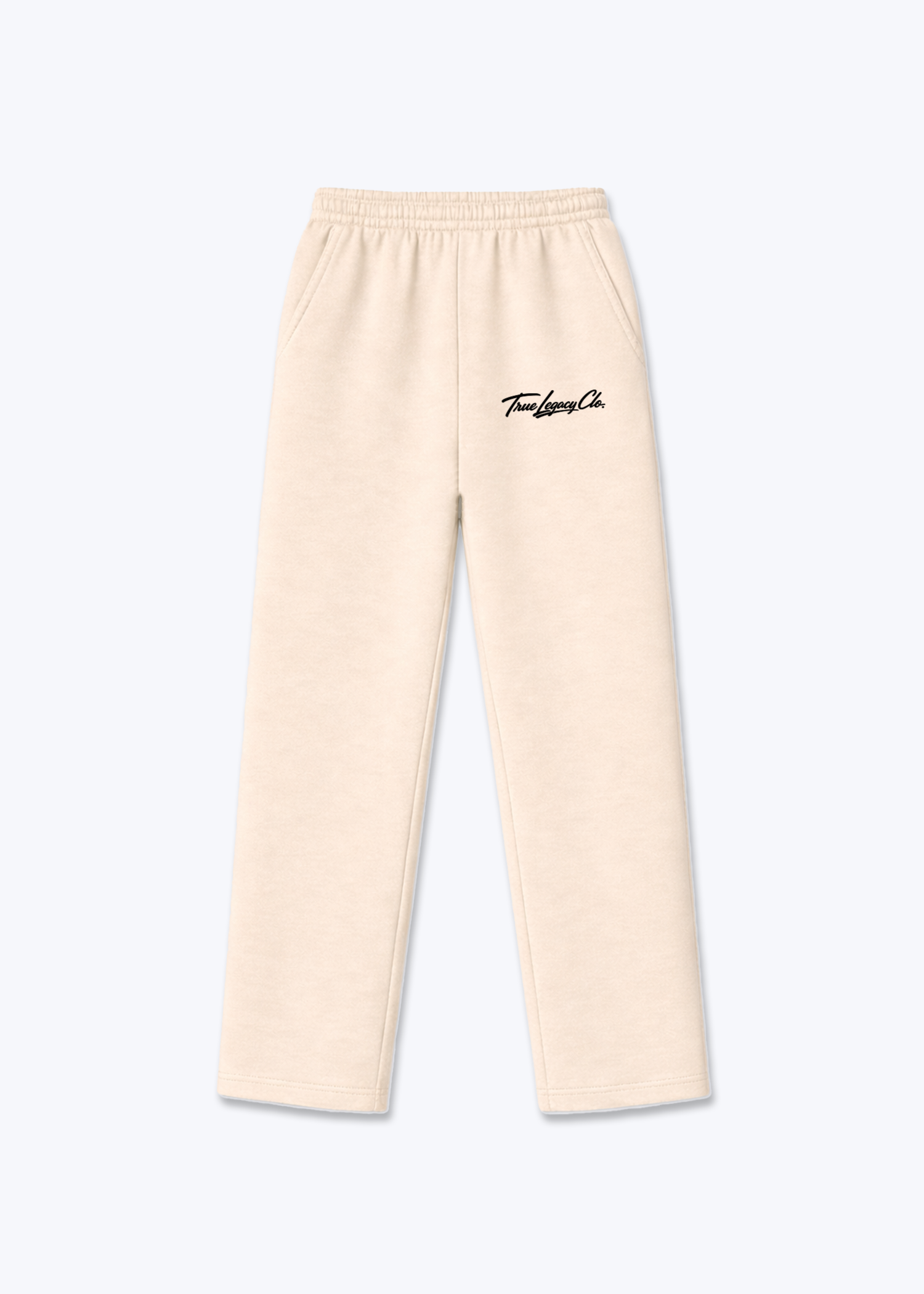 TRUE LEGACY CLO. (ORIGINAL) - Trackpants - Beige Front (Designed)