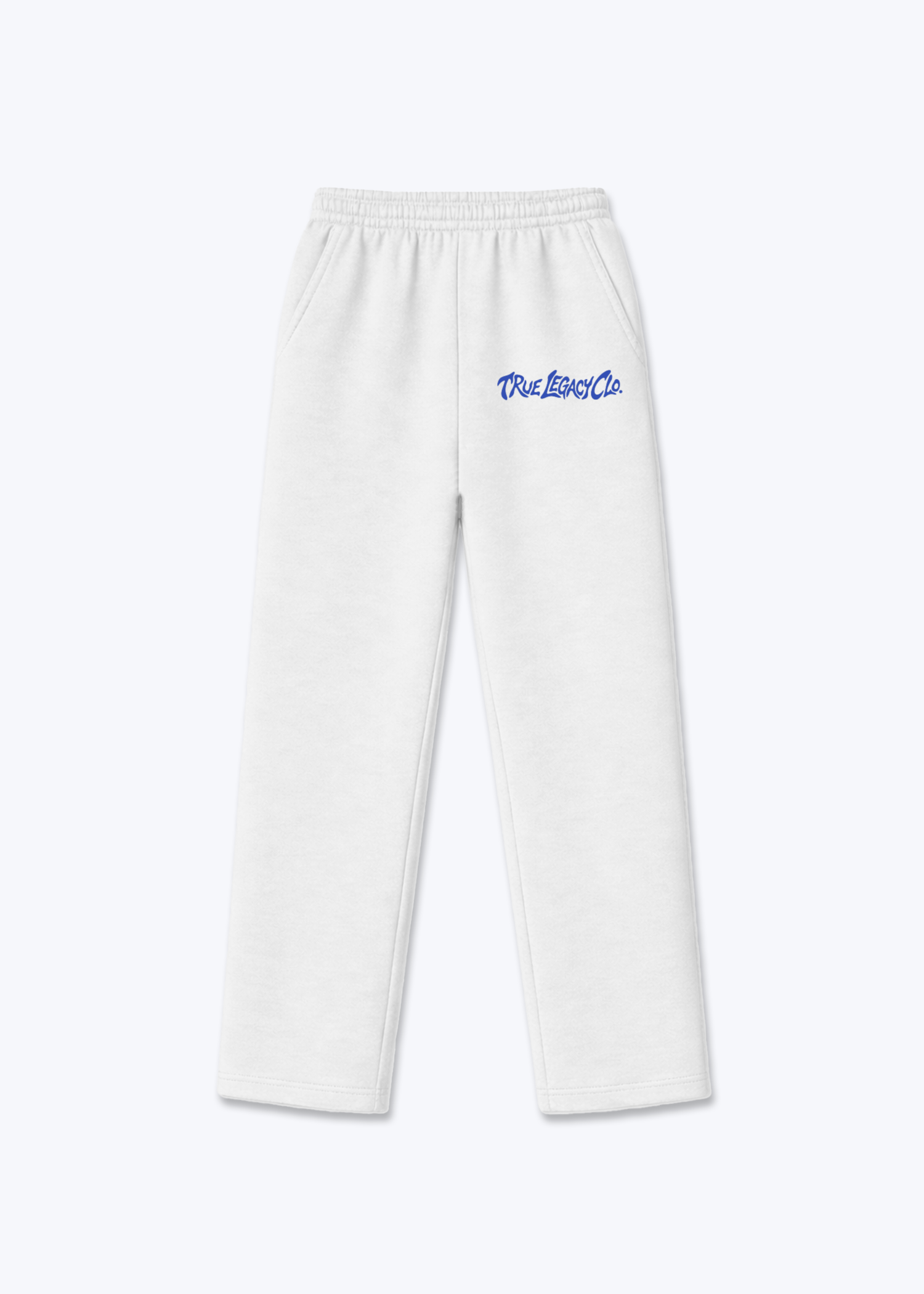 TRUE LEGACY CLO. - Trackpants - White Front (Designed)