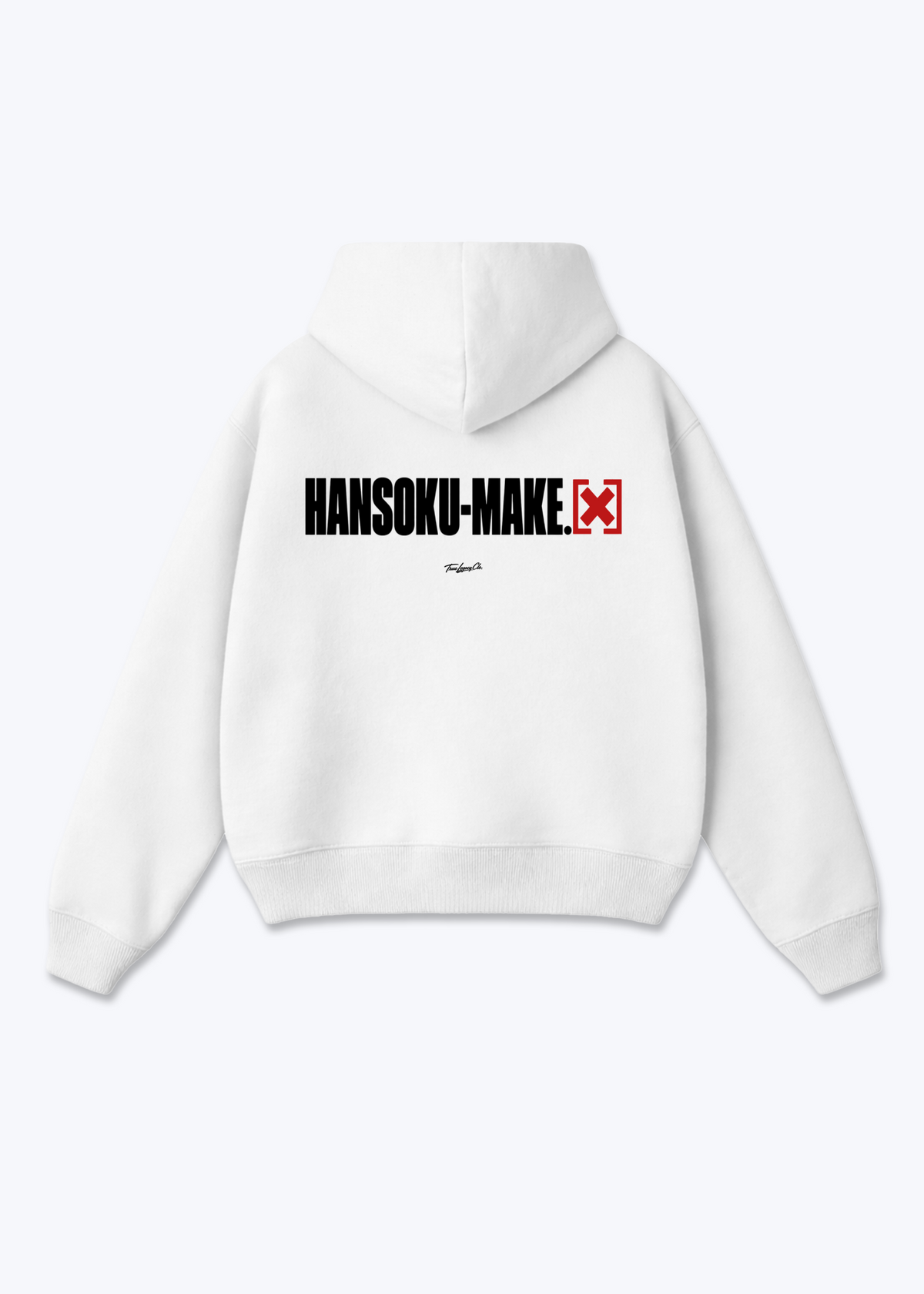 HANSOKU-MAKE - Oversized Hoodie - White Back (Designed)