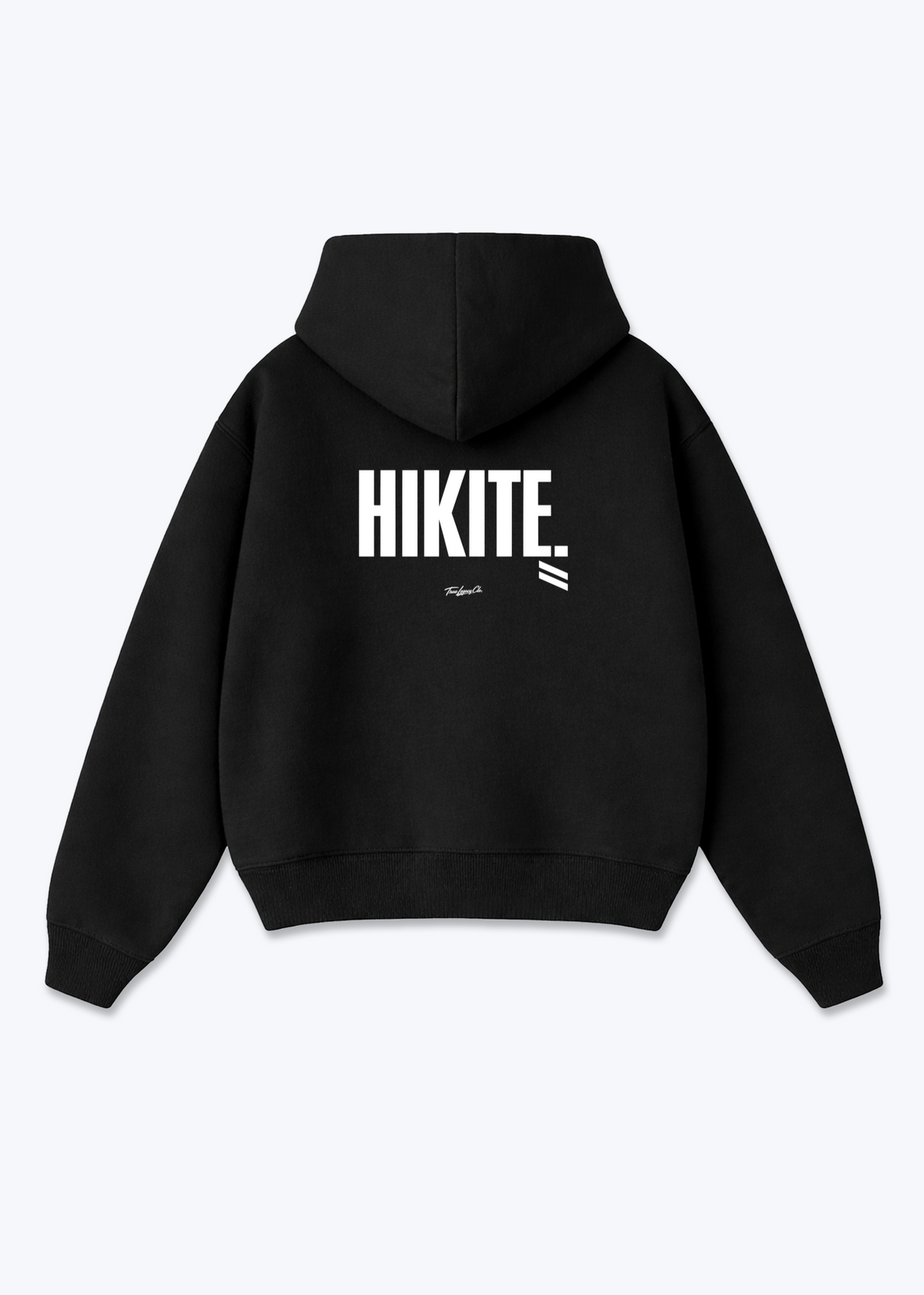 HIKITE - Oversized Hoodie - Black Back (Designed)