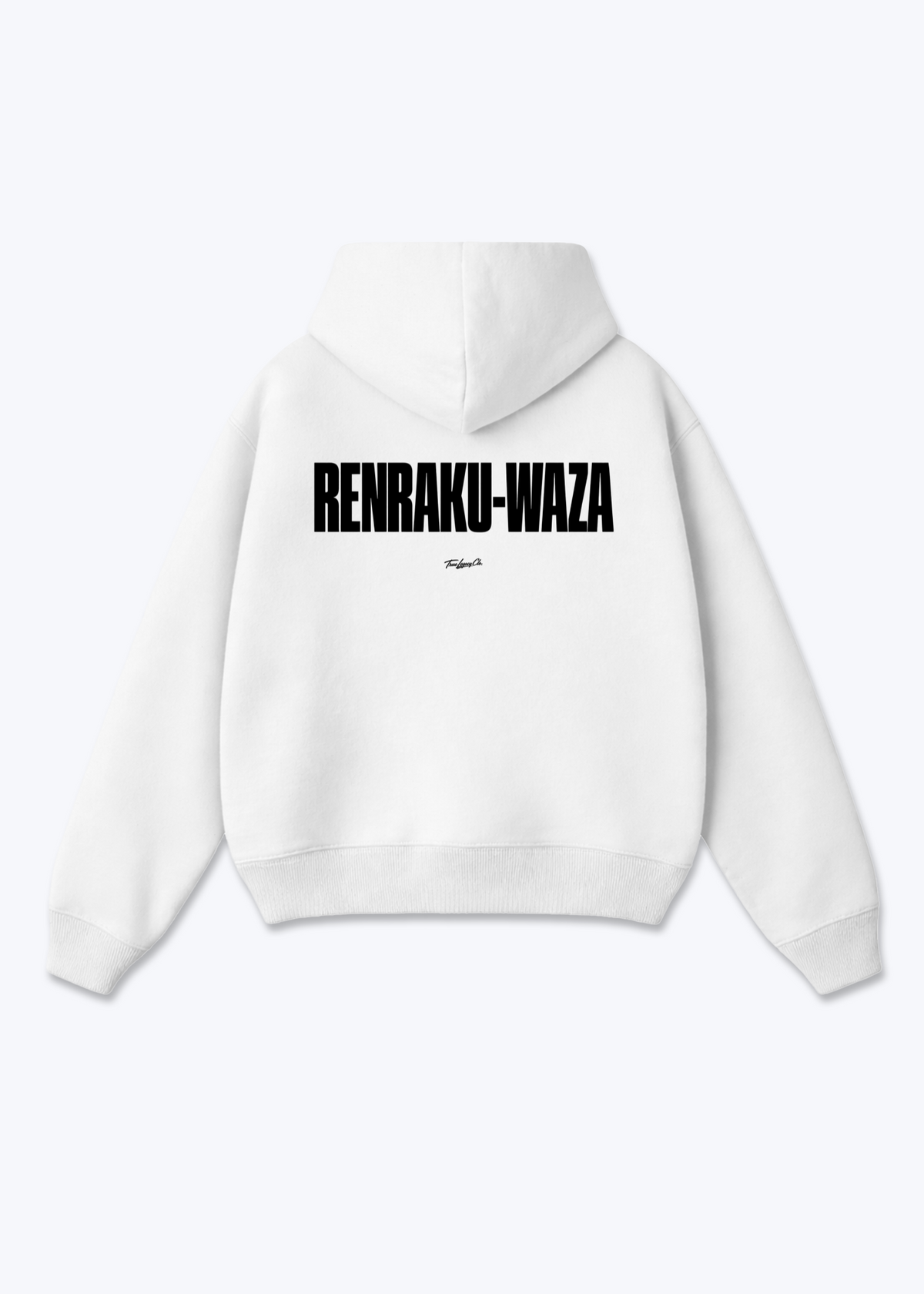 RENRAKU-WAZA - Oversized Hoodie - White Back (Designed)