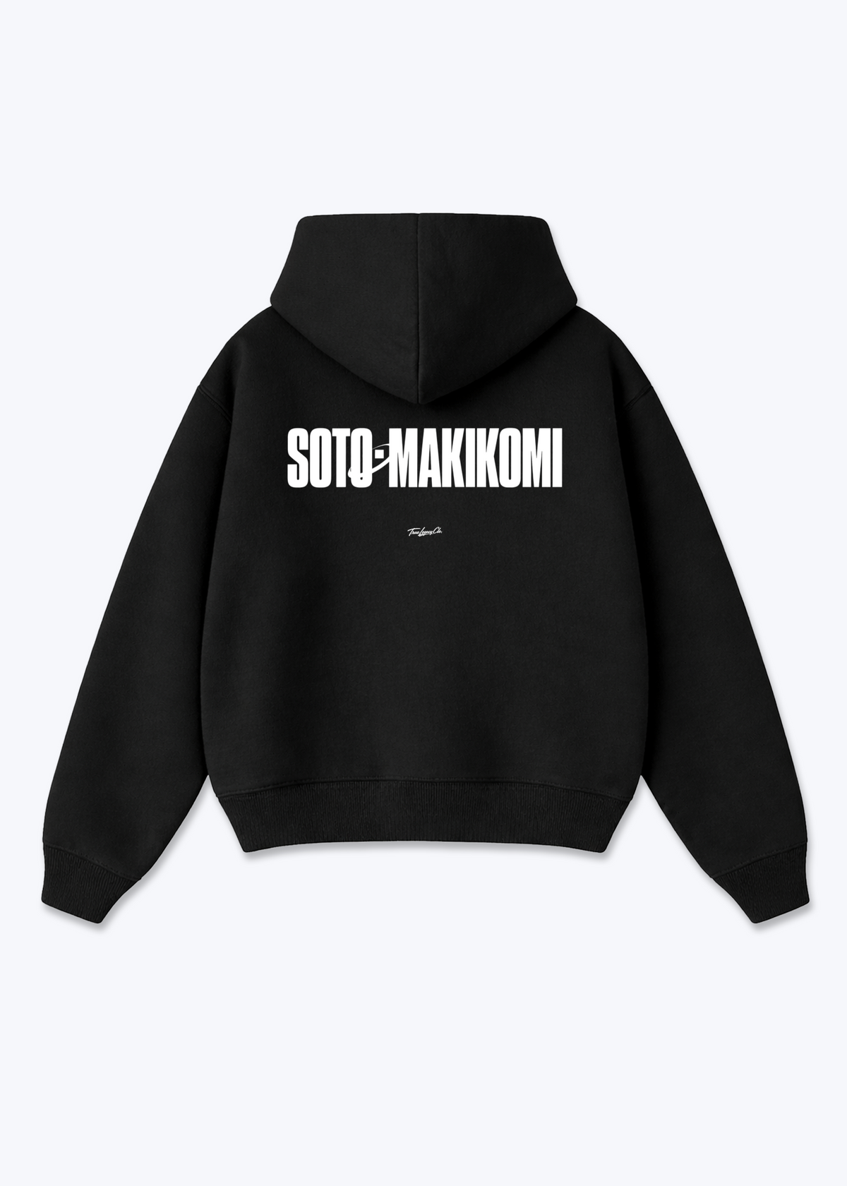 SOTO-MAKIKOMI - Oversized Hoodie - Black Back (Designed)