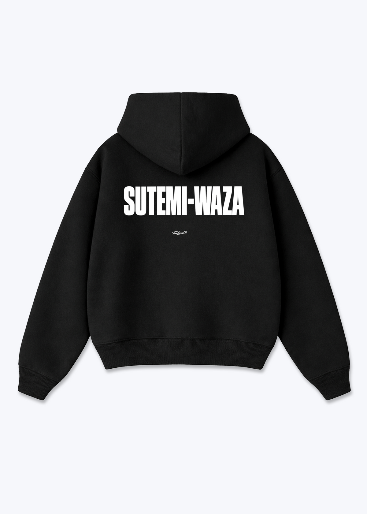 SUTEMI-WAZA - Oversized Hoodie - Black Back (Designed)