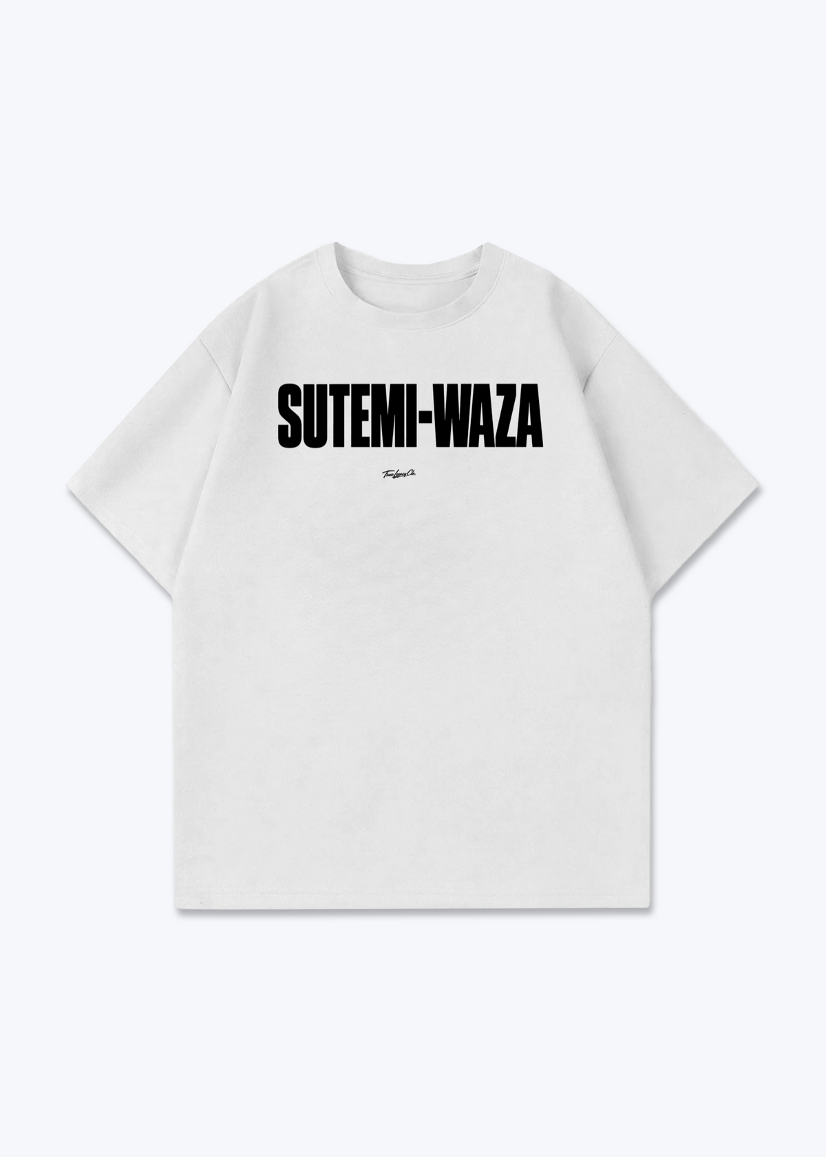SUTEMI-WAZA - Oversized Shirt - White Front (Designed)