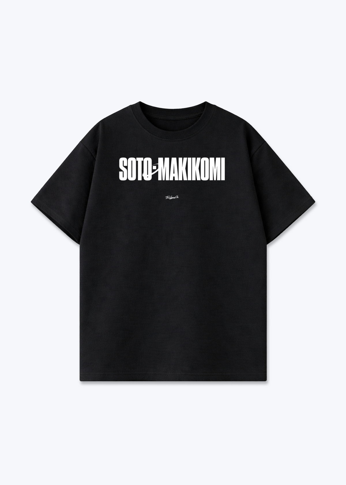 SOTO-MAKIKOMI - Oversized Shirt - Black Front (Designed)