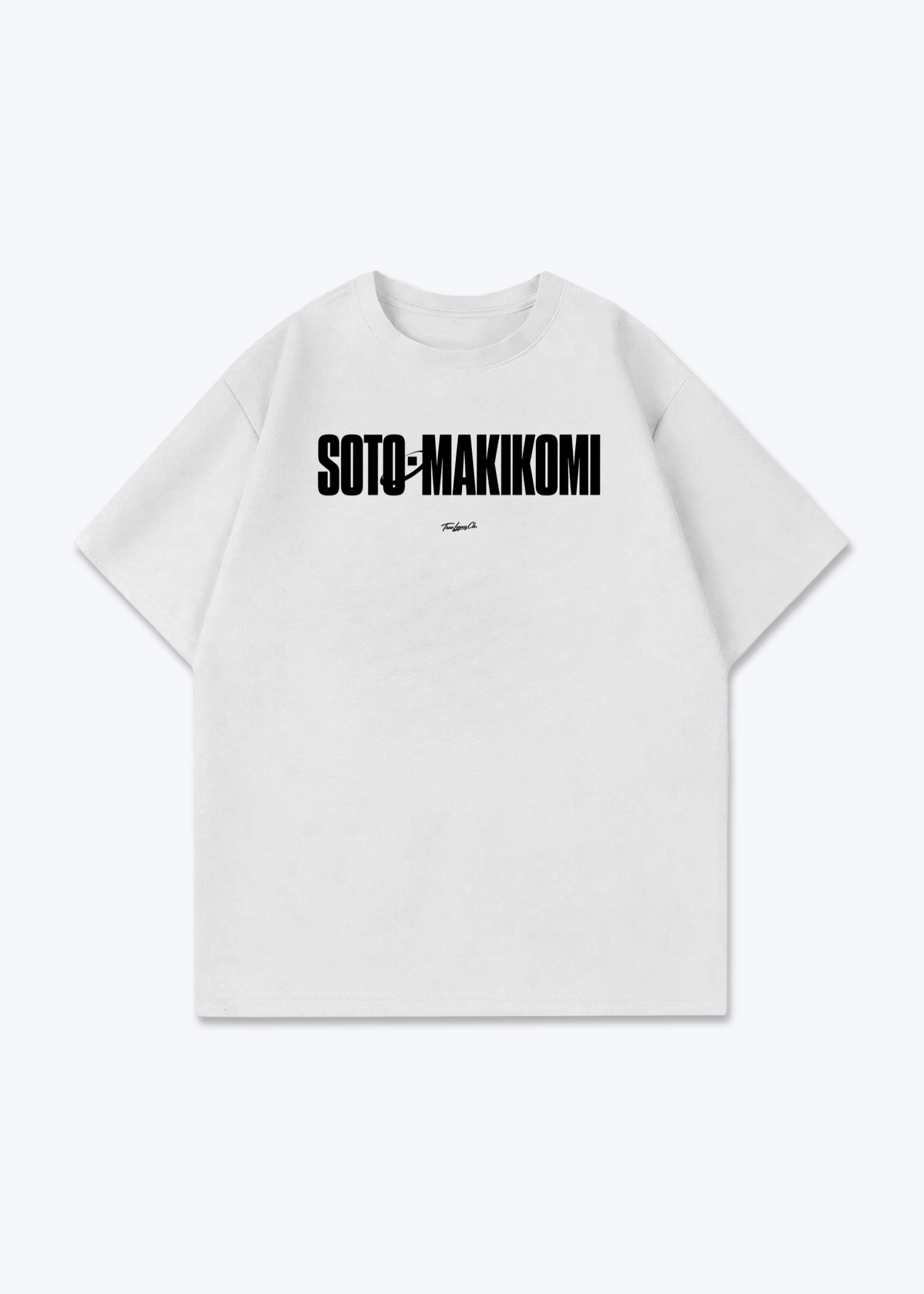 SOTO-MAKIKOMI - Oversized Shirt - White Front (Designed)
