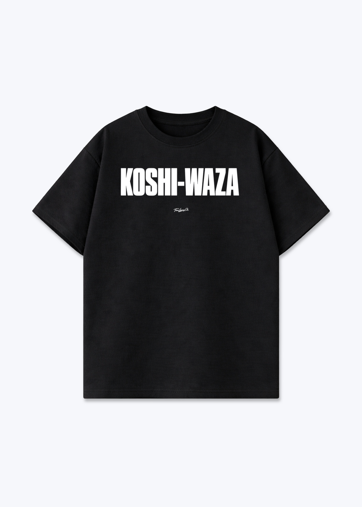 KOSHI-WAZA - Oversized Shirt - Black Front (Designed)