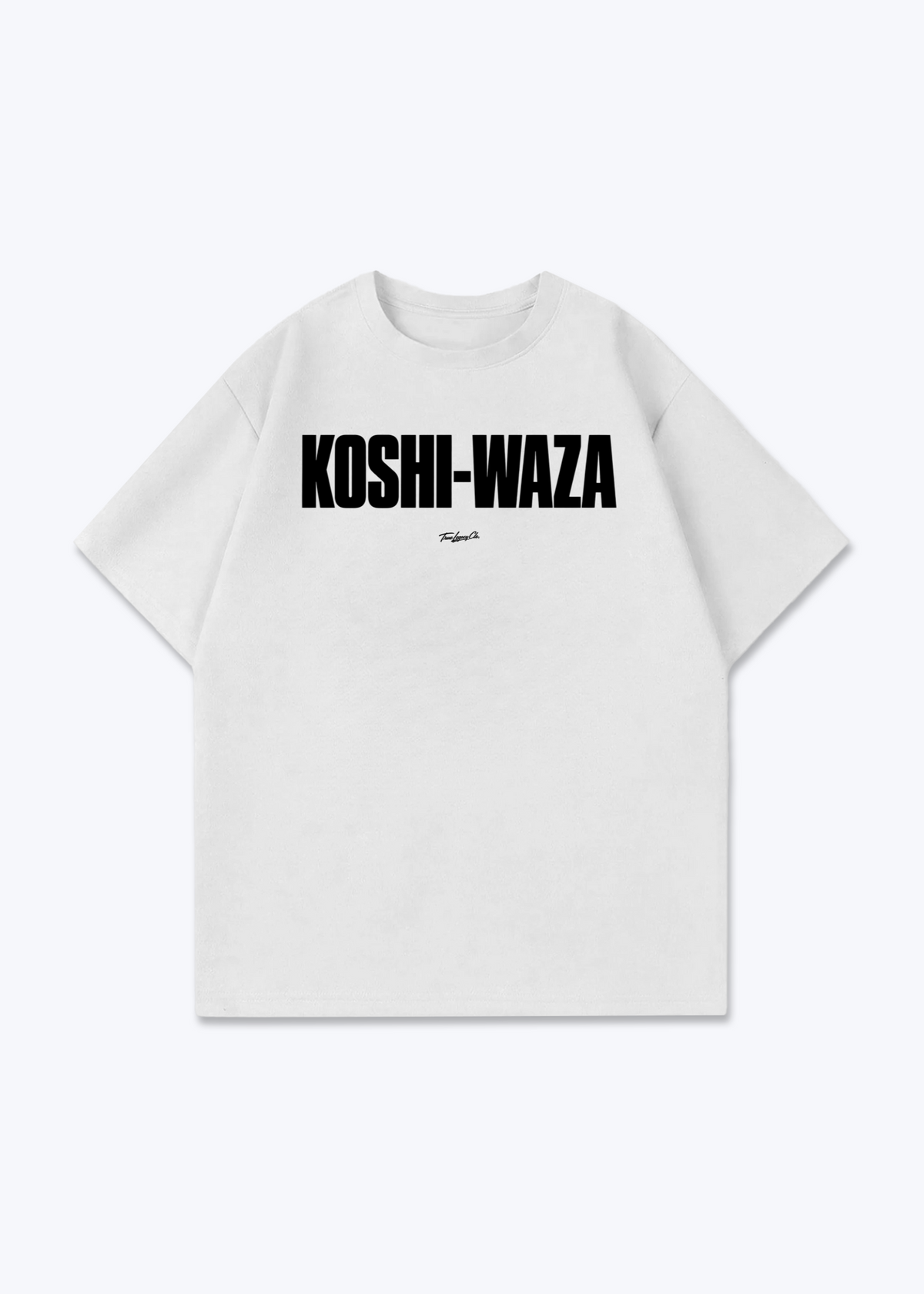 KOSHI-WAZA - Oversized Shirt - White Front (Designed)
