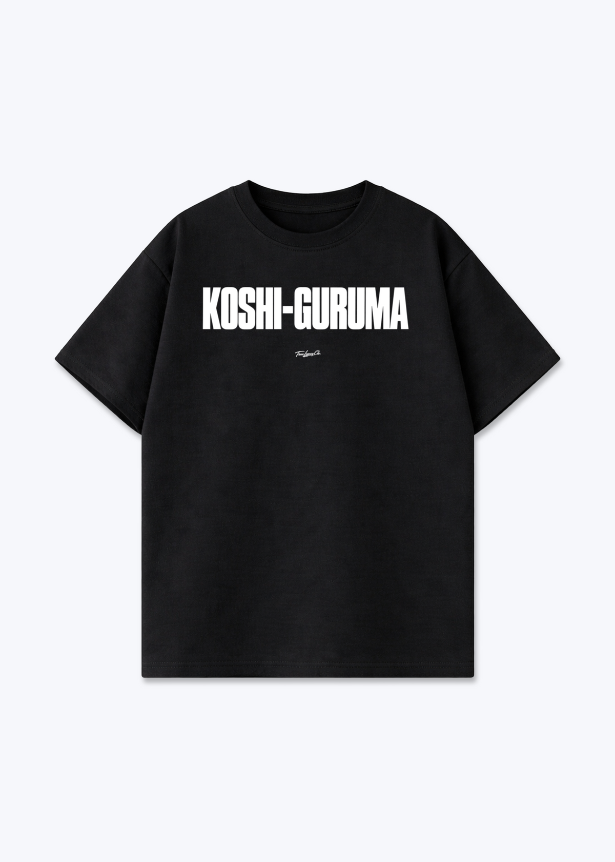 KOSHI-GURUMA - Oversized Shirt - Black Front (Designed)