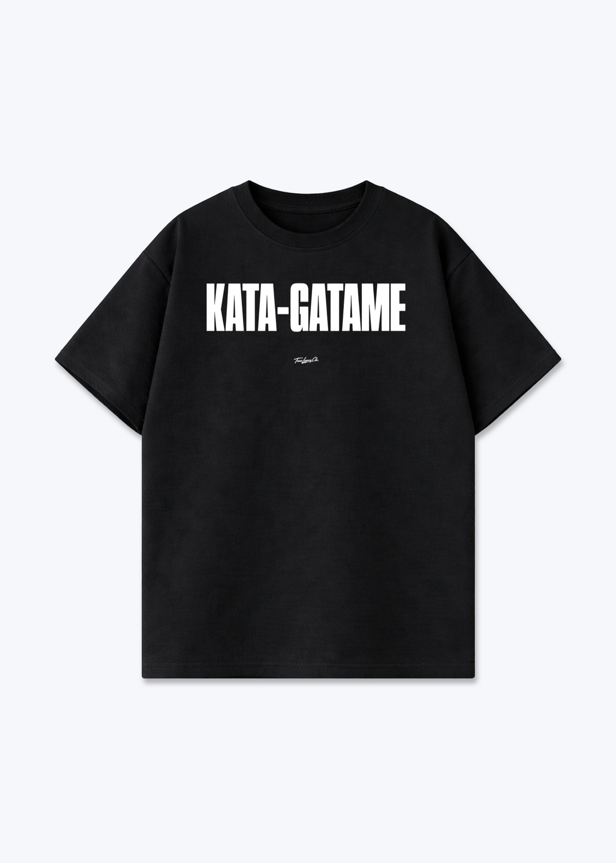 KATA-GATAME - Oversized Shirt - Black Front (Designed)